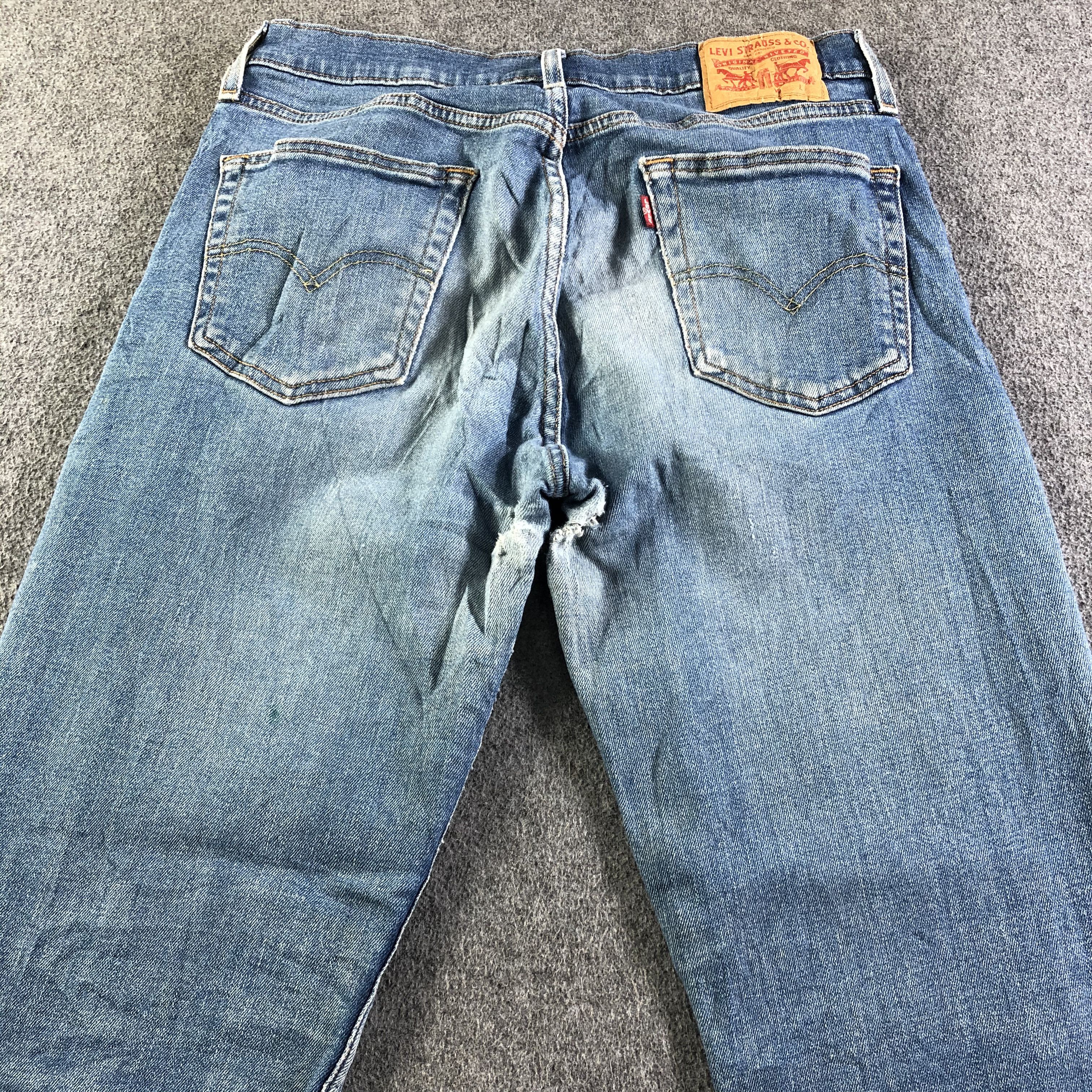 Levi's Vintage Blue Wash Levis 514 Jeans-J4382 Size US 32 / EU 48 - 4 Thumbnail