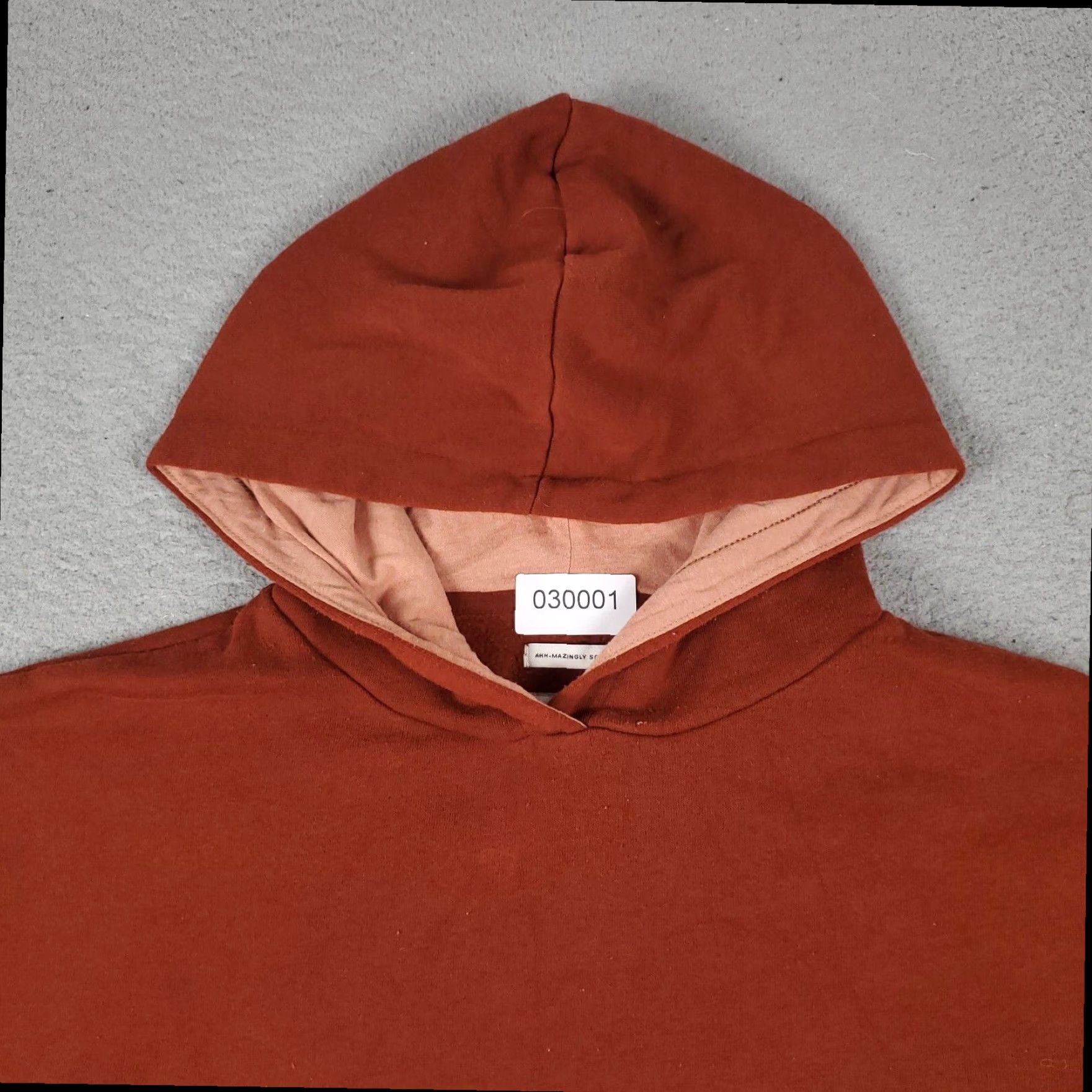 American Eagle Outfitters American Eagle Womens Small Peach Beige Oversized Hoodie Sweater Size S / US 4 / IT 40 - 2 Thumbnail