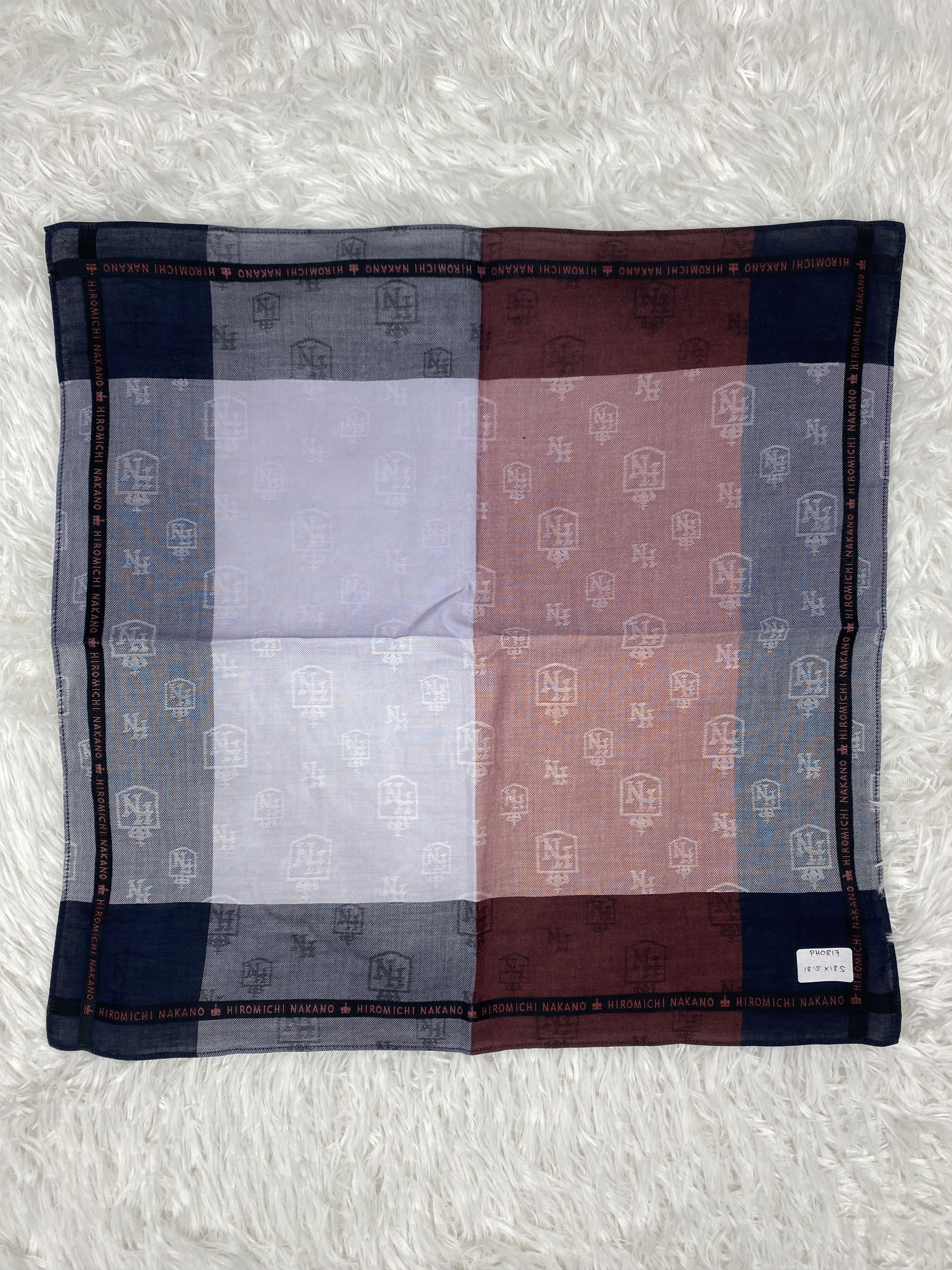 Japanese Brand × Vintage Vintage Hiromichi Nakano Handkerchief Neckerchief PH0817 Size ONE SIZE - 3 Thumbnail
