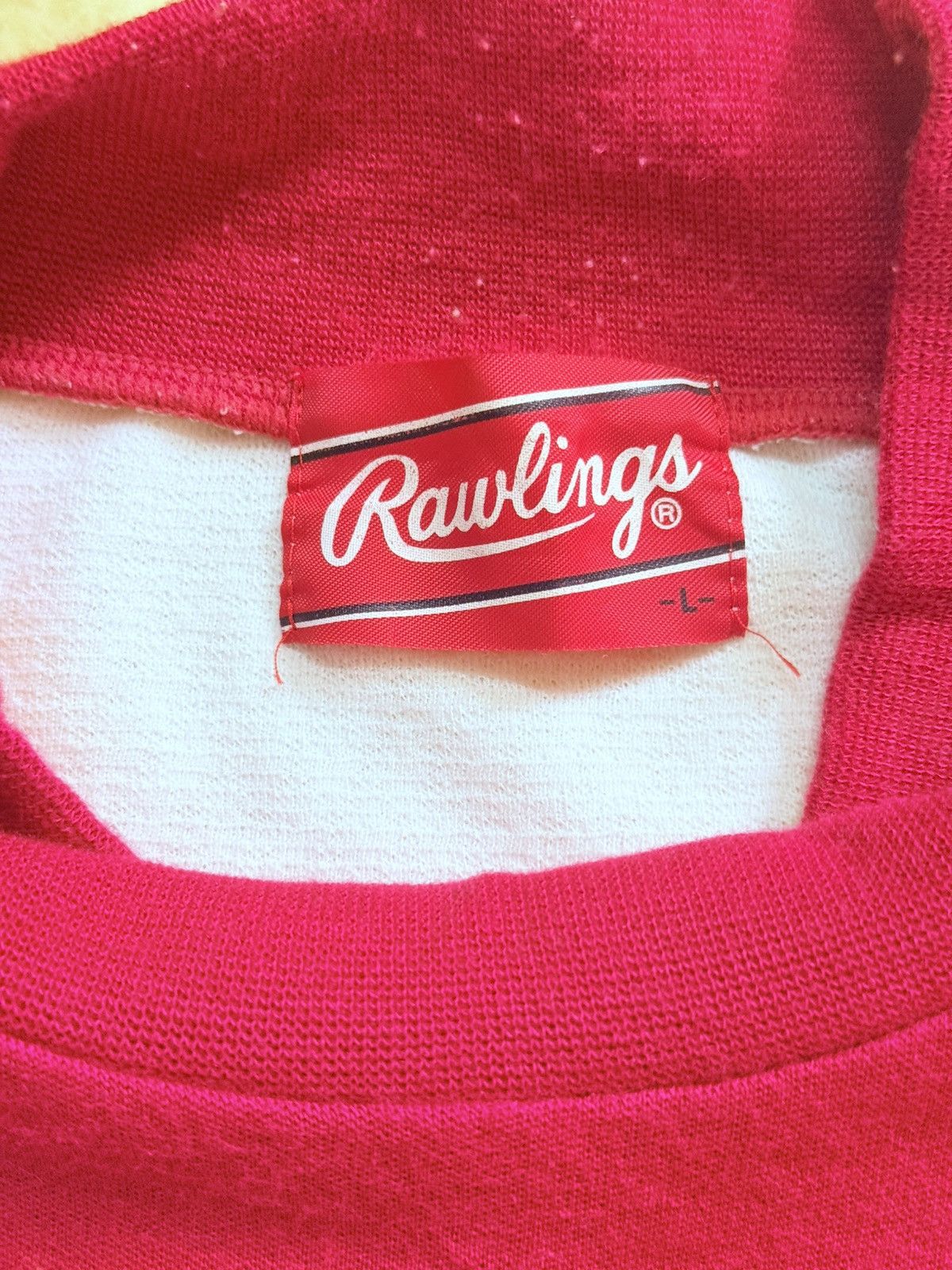Other Vintage 90s Rawlings x Asics "Made In Japan" Baseball Jersey Size US L / EU 52-54 / 3 - 4 Thumbnail