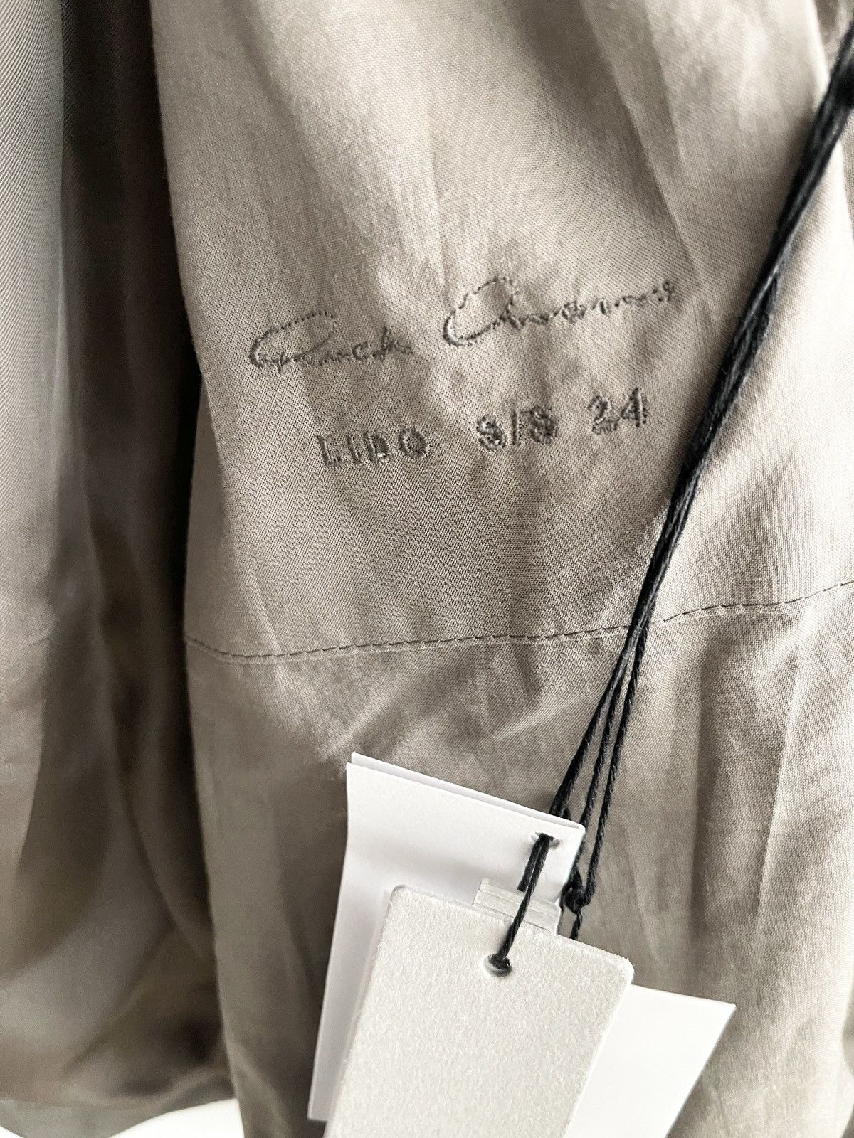 Rick Owens STEAL! SS24 Rick Owens Brad Leather Jacket Size US S / EU 44-46 / 1 - 11 Thumbnail