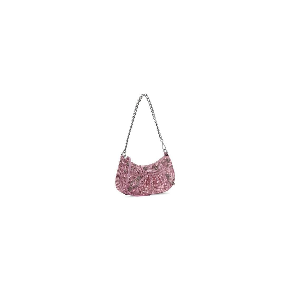 Balenciaga o1mt1gz0525 Size: OS / Le Cagole Mini Bag Rhinestones Size ONE SIZE - 2 Thumbnail