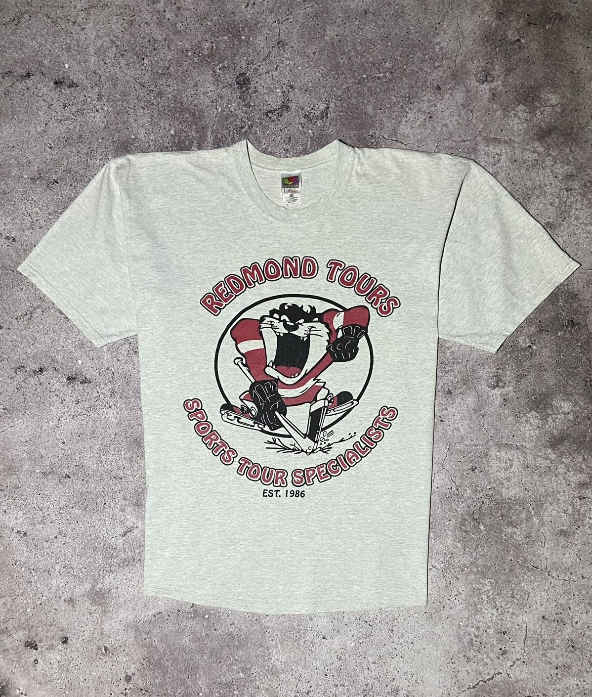 Fruit Of The Loom × Vintage Vintage Redmond Tours 90s movie t-shirt Size US XL / EU 56 / 4 - 1 Thumbnail