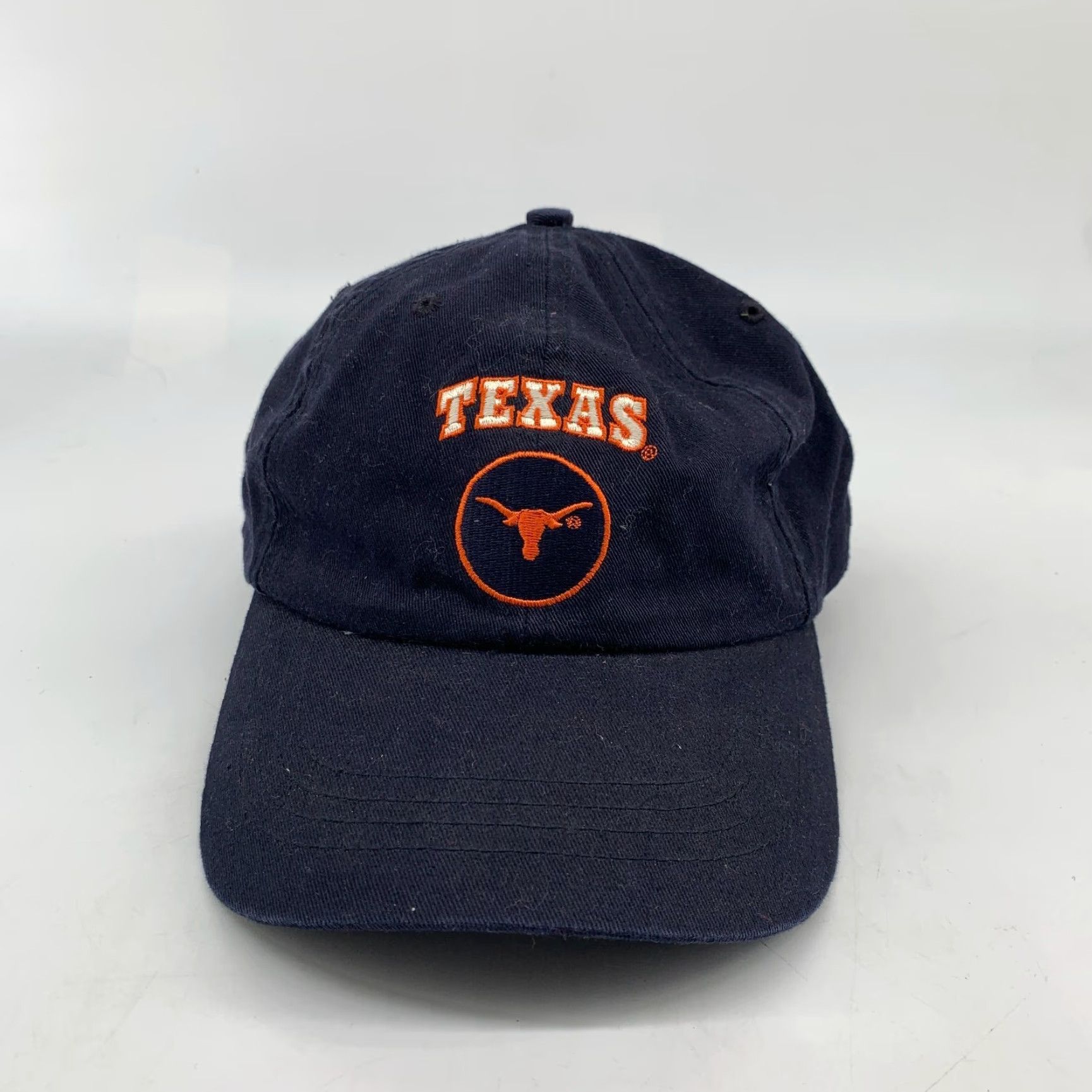 Logo Athletic Logo Athletic Baseball Cap Mens Navy One Size Fits All Adjustable Texas Cap Sports Hat Size ONE SIZE - 2 Thumbnail