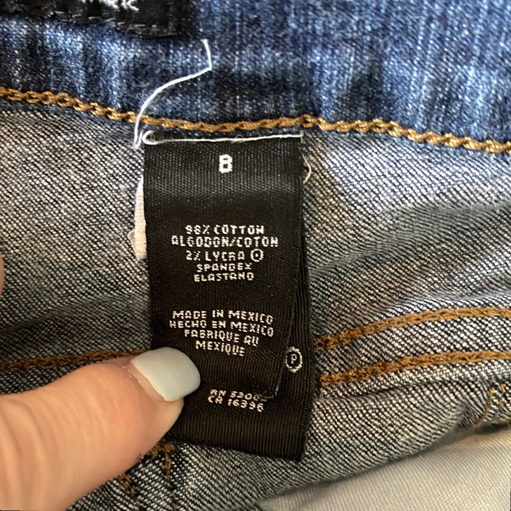 DKNY DKNY Jeans Women Size 8 Medium Wash Straight Blue Denim Jeans Womens 8 Medium Wash DKNY Jeans Size 30" / US 8 / IT 44 - 7 Thumbnail