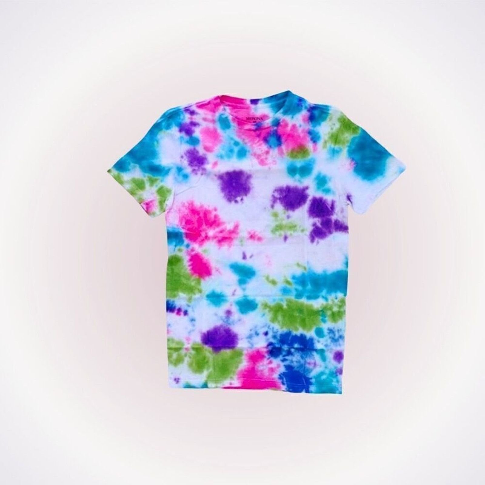 Merona Dyes by MacKay Multicolor Crewneck Tie-Dye T-Shirt | Sz S Size US S / EU 44-46 / 1 - 1 Thumbnail