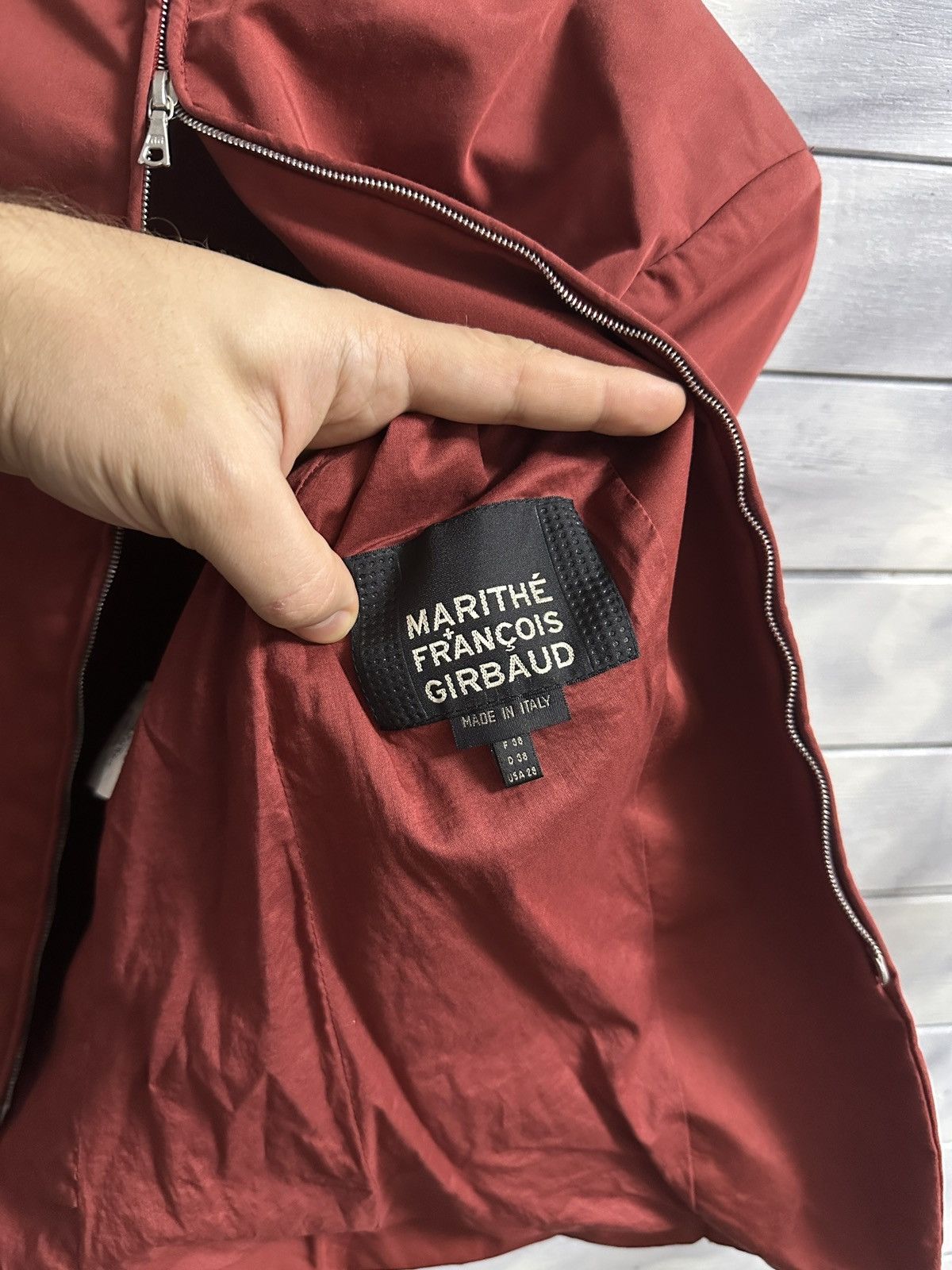 Marithe + Francois Girbaud Rare Luxury Jacket Marithe Francois Girbaud Vintage. Size S / US 4 / IT 40 - 11 Thumbnail