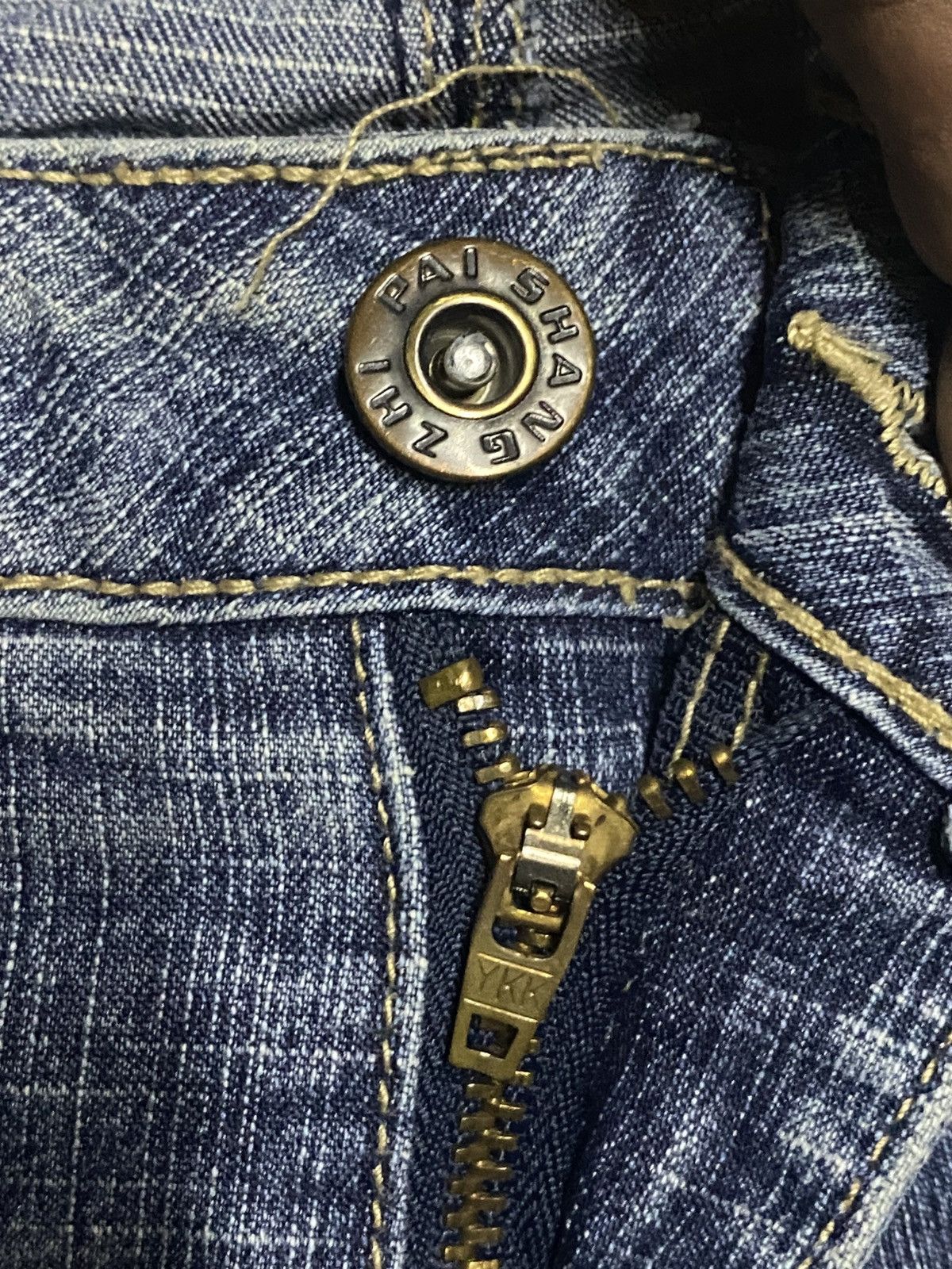 Japanese Brand Vintage Japanese Brand Distressed Faded Flare Soft Jeans Size US 30 / EU 46 - 8 Thumbnail