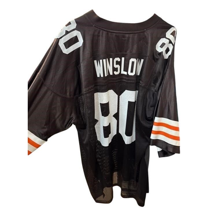 Reebok Vintage Reebok Cleveland Browns Kellen Winslow Jr. #80 Jerse Size US XXL / EU 58 / 5 - 2 Thumbnail