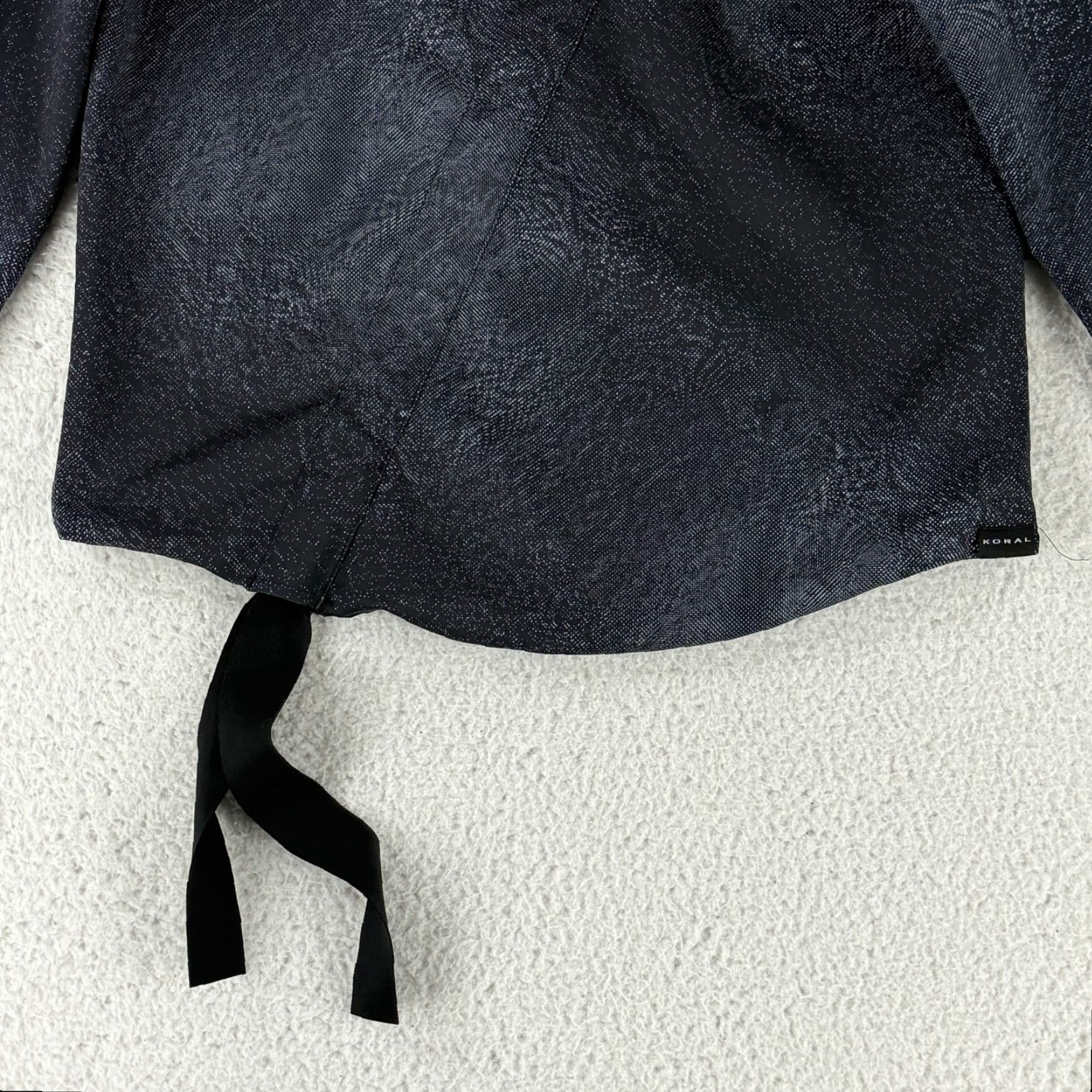Vintage Koral Paradigm Pullover Sweater Womens XS Black Jacquard Glitch Long Sleeve Size XS / US 0-2 / IT 36-38 - 5 Thumbnail