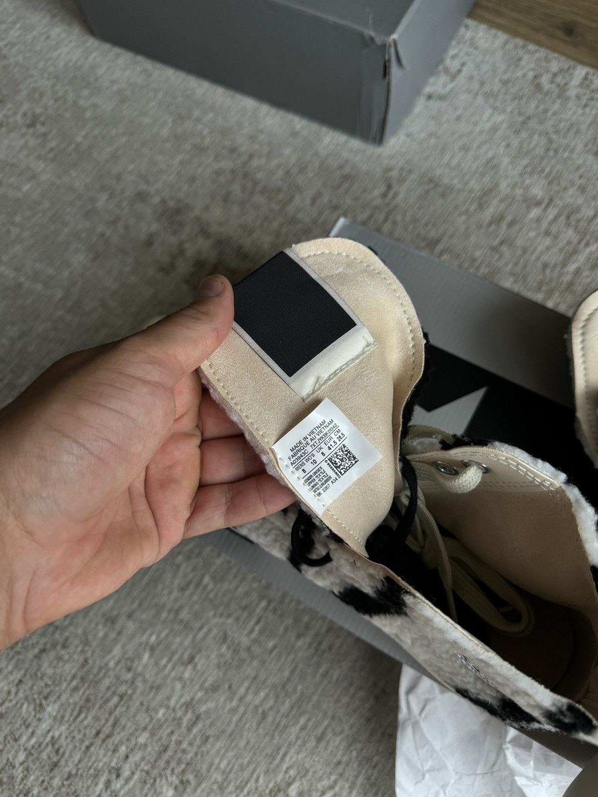 Converse × Rick Owens × Rick Owens Drkshdw RICK OWENS X CONVERSE 41 Size US 8 / EU 41 - 8 Thumbnail