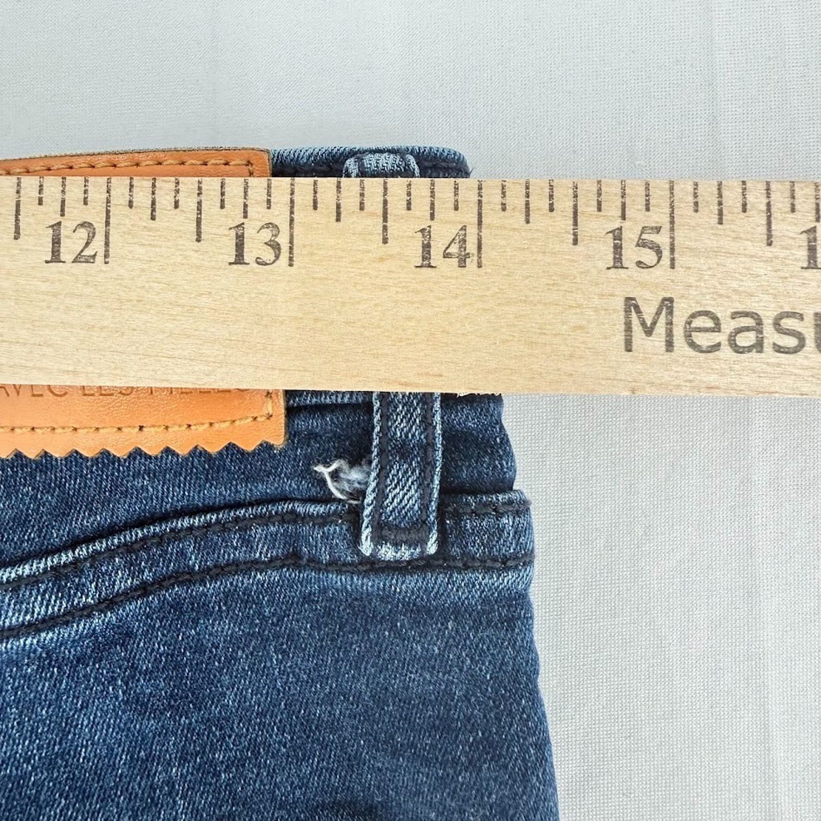 AVEC LES FILLES Avec Les Filles Jeans Womens 27 Skinny Fit Blue Denim Size 27" / US 4 / IT 40 - 11 Thumbnail