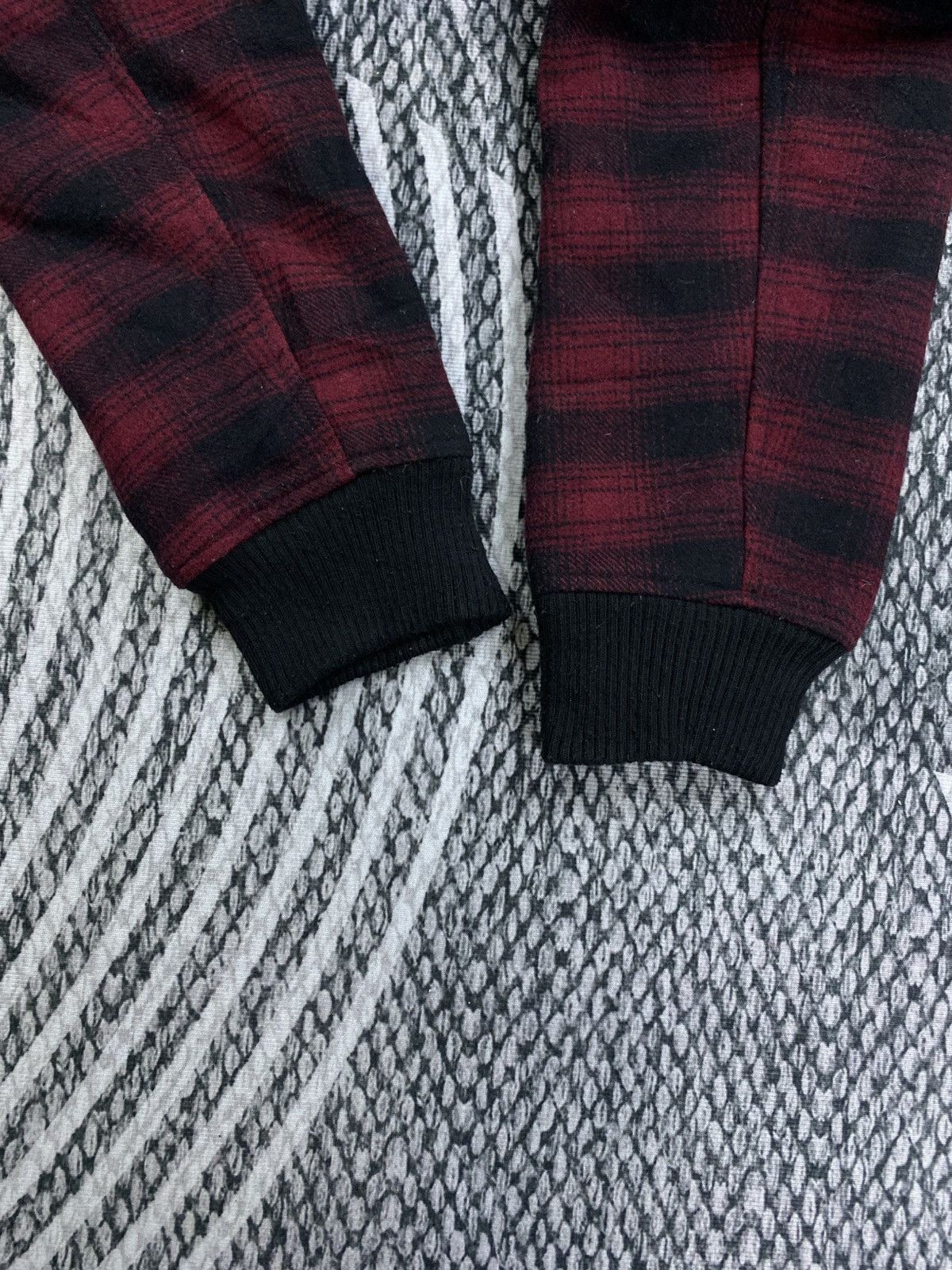 21 Men Vintage 21 Mens Red Plaid Zipper Wool Jacket Size US M / EU 48-50 / 2 - 8 Thumbnail