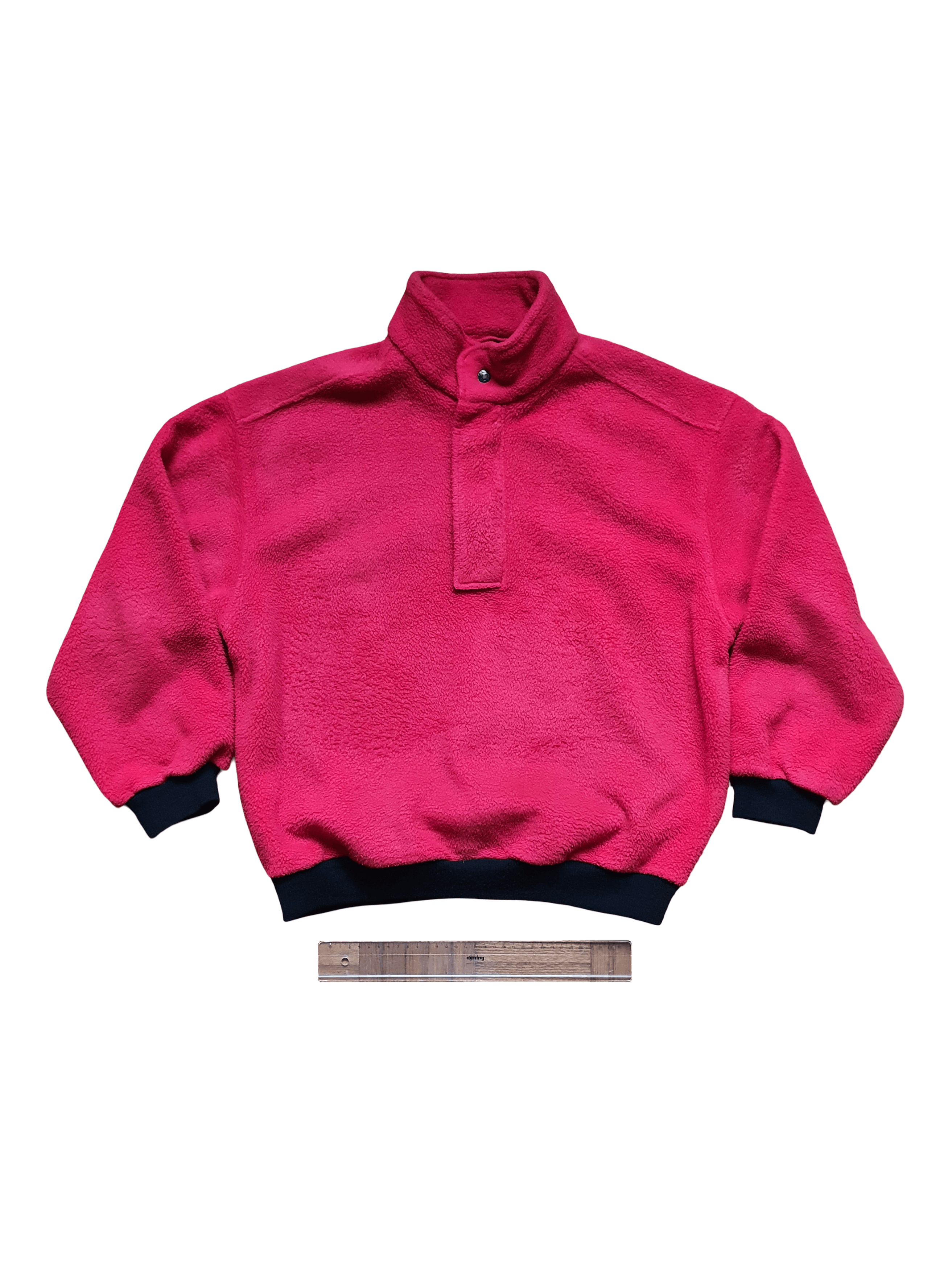 Aigle Vintage (Made in France) Quart Zip Fleece Sweatshirt Jacket Size US S / EU 44-46 / 1 - 1 Thumbnail