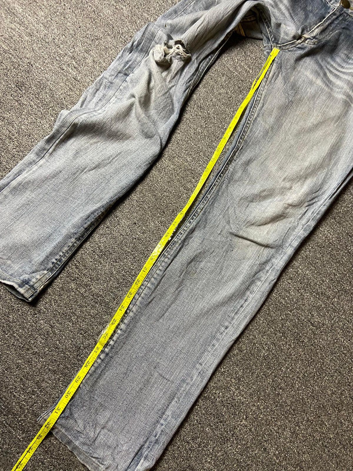 Japanese Brand × Vintage Vintage PANASPUR Distressed Denim Ripped Jeans (122) Size US 32 / EU 48 - 6 Thumbnail