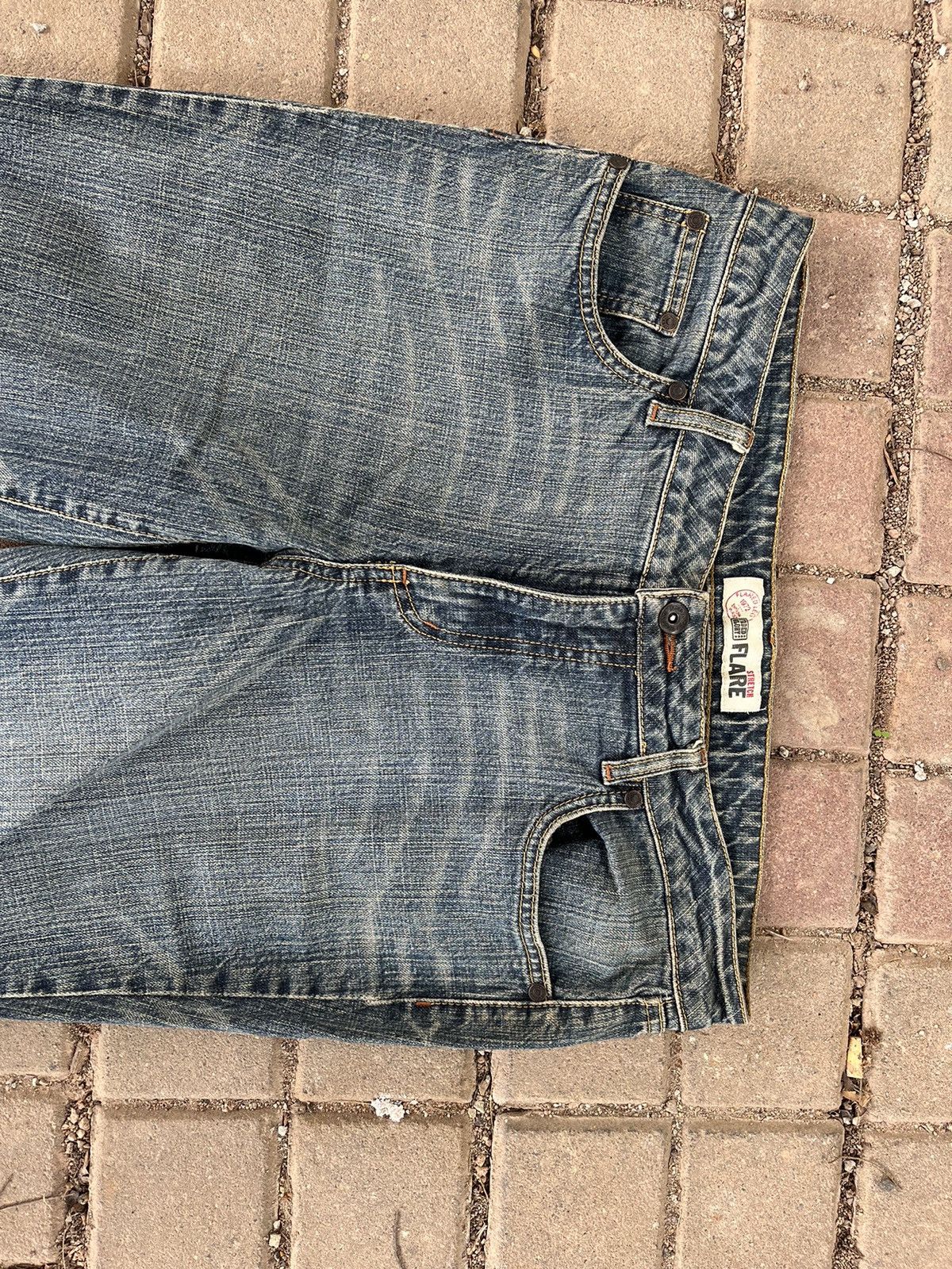 Hysteric Glamour × If Six Was Nine × Vintage Flare Faded Glory Denim Size US 34 / EU 50 - 15 Thumbnail