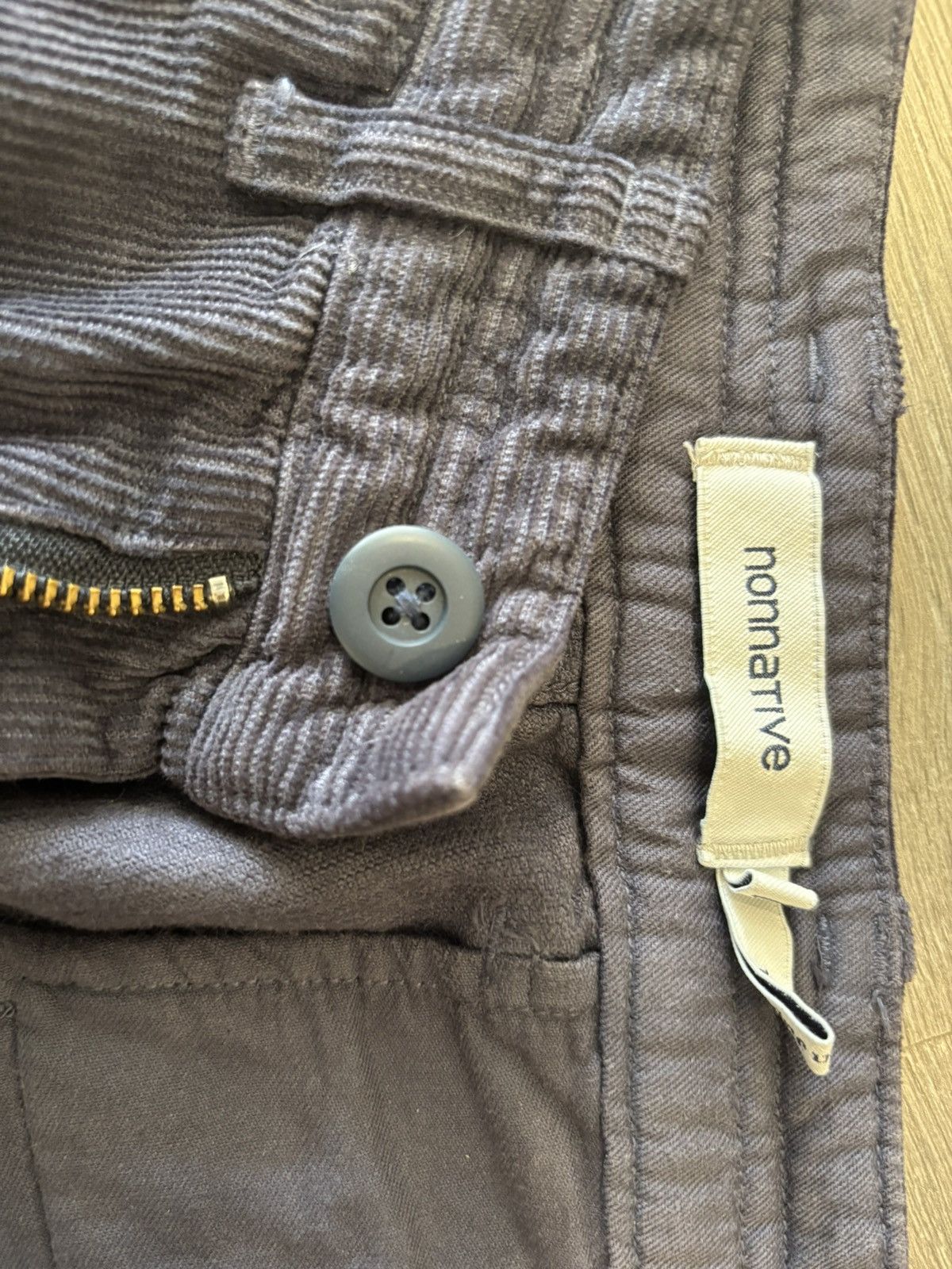 Nonnative Dweller Chino Shorts Usual Fit Cotton Cord Overdyed Size US 30 / EU 46 - 3 Thumbnail