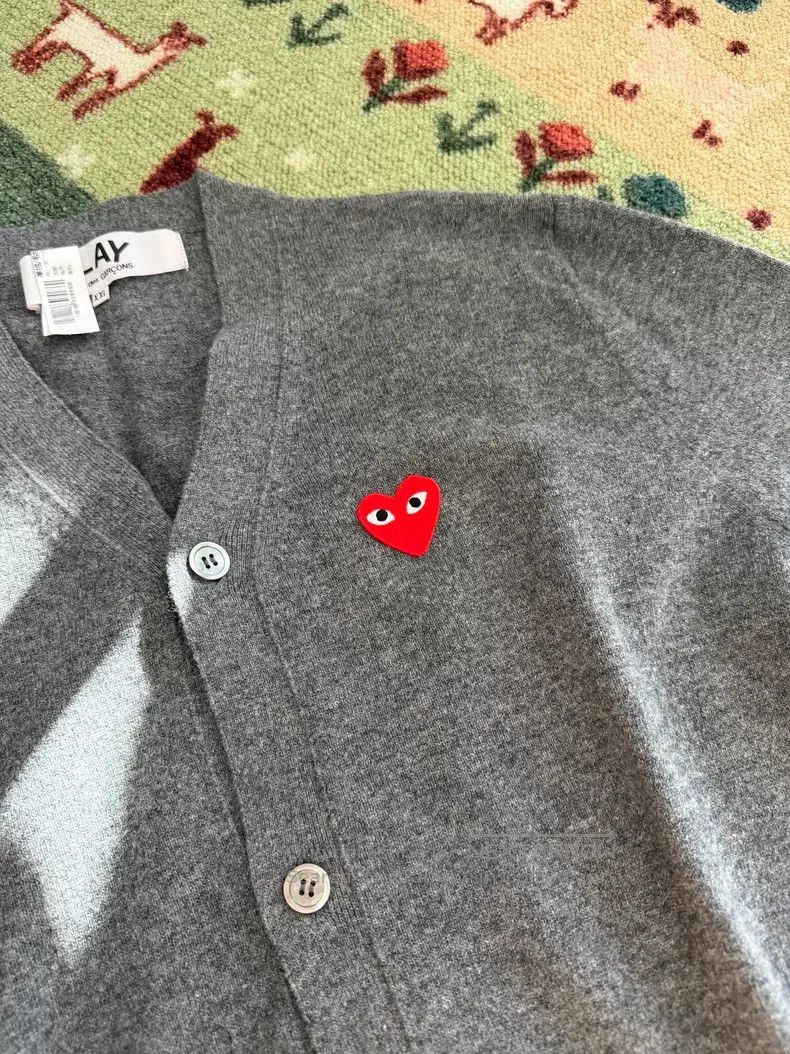 Comme des Garcons Comme Des Garcons Classic Wool Sweater Cardigan Size XXL / US 16-18 / IT 52-54 - 2 Thumbnail