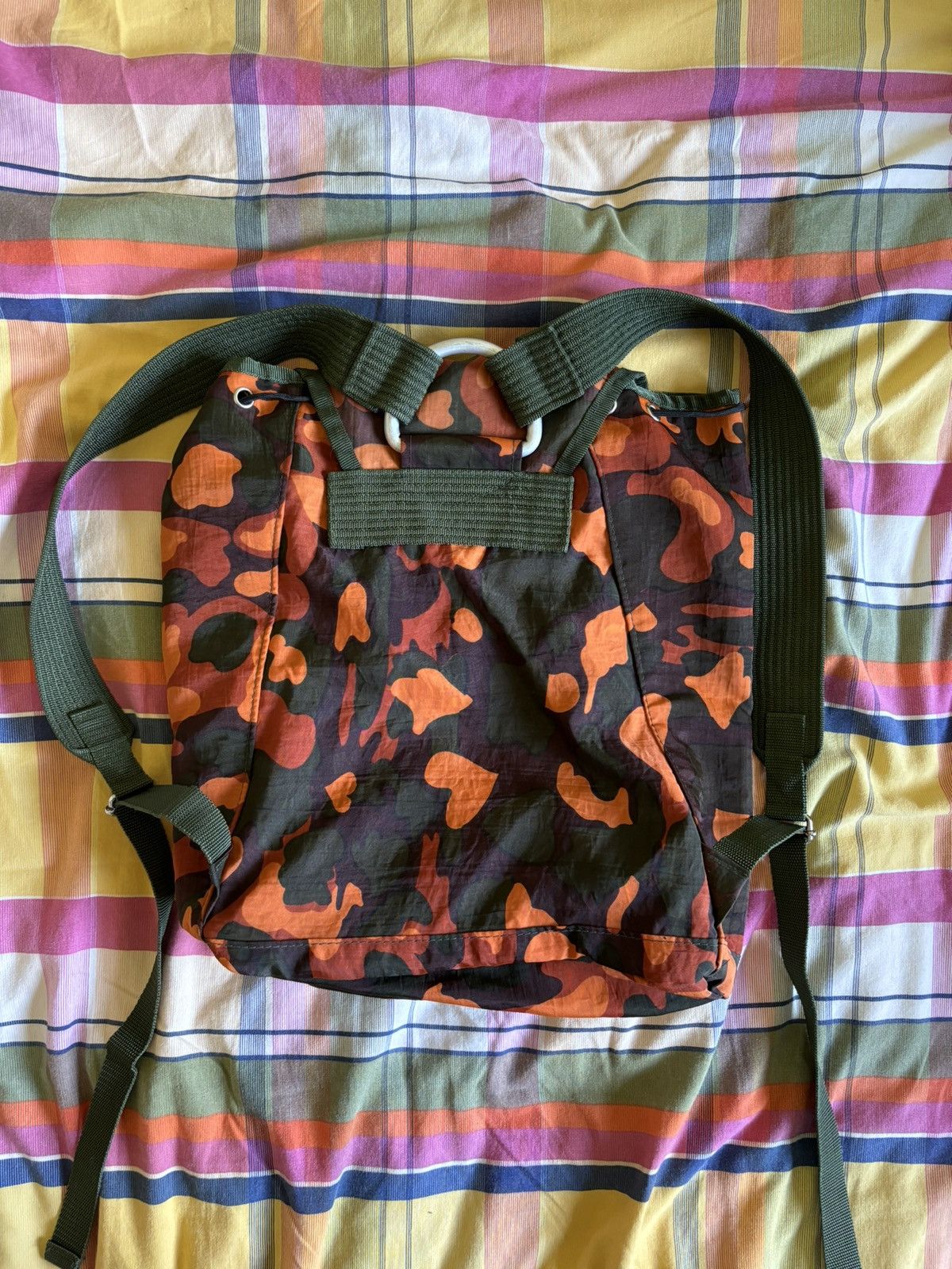 Jean Paul Gaultier Junior Gaultier AW 1989 heart camo backpack Size ONE SIZE - 13 Thumbnail