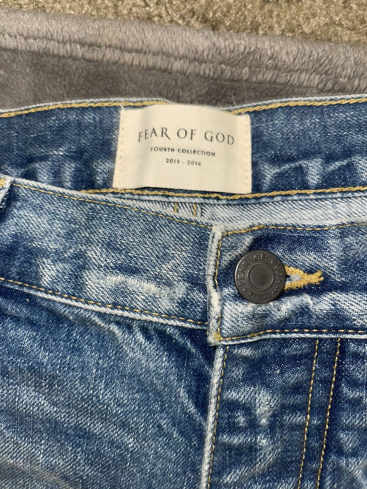 Fear of God Fear of God Denim Jeans Size US 36 / EU 52 - 3 Thumbnail
