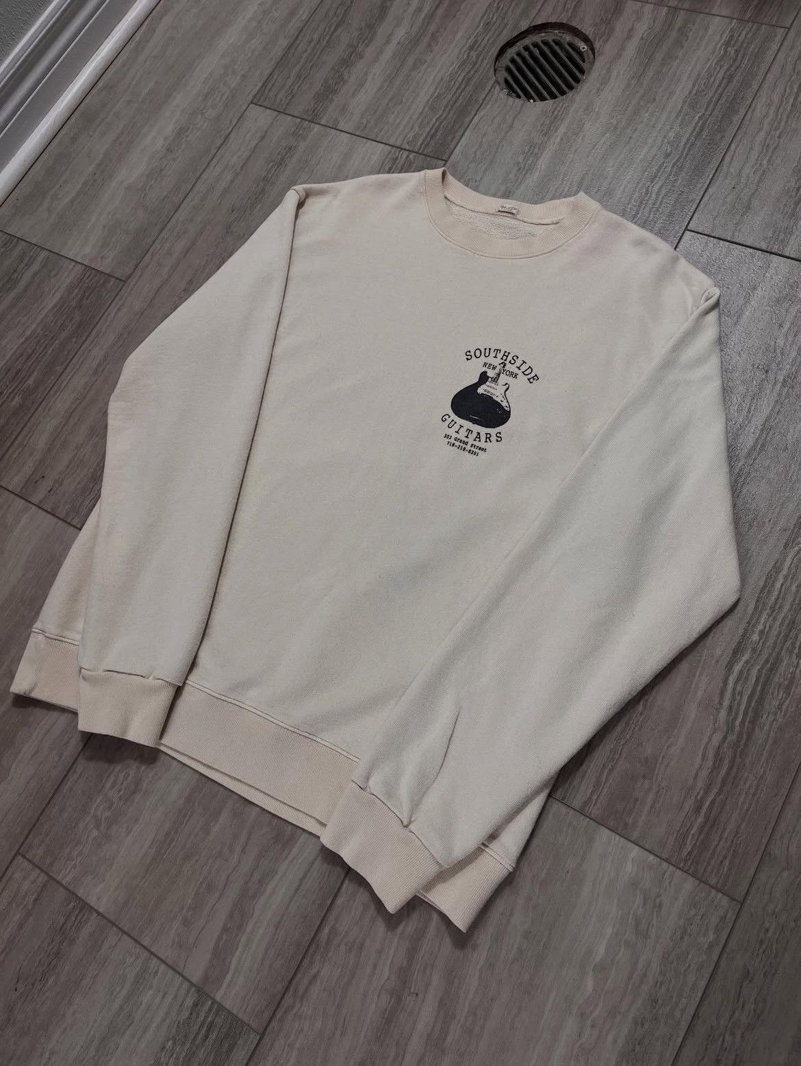 Other Southside Guitars Cream White Sweatshirt Size US L / EU 52-54 / 3 - 2 Thumbnail