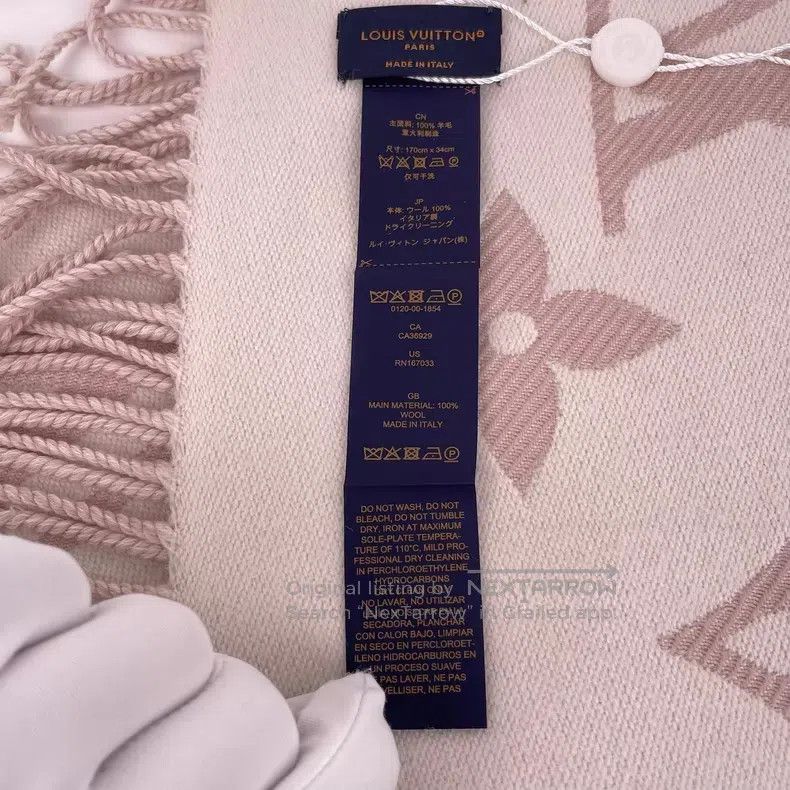 Louis Vuitton Louis Vuitton Wool scarf Size ONE SIZE - 9 Thumbnail