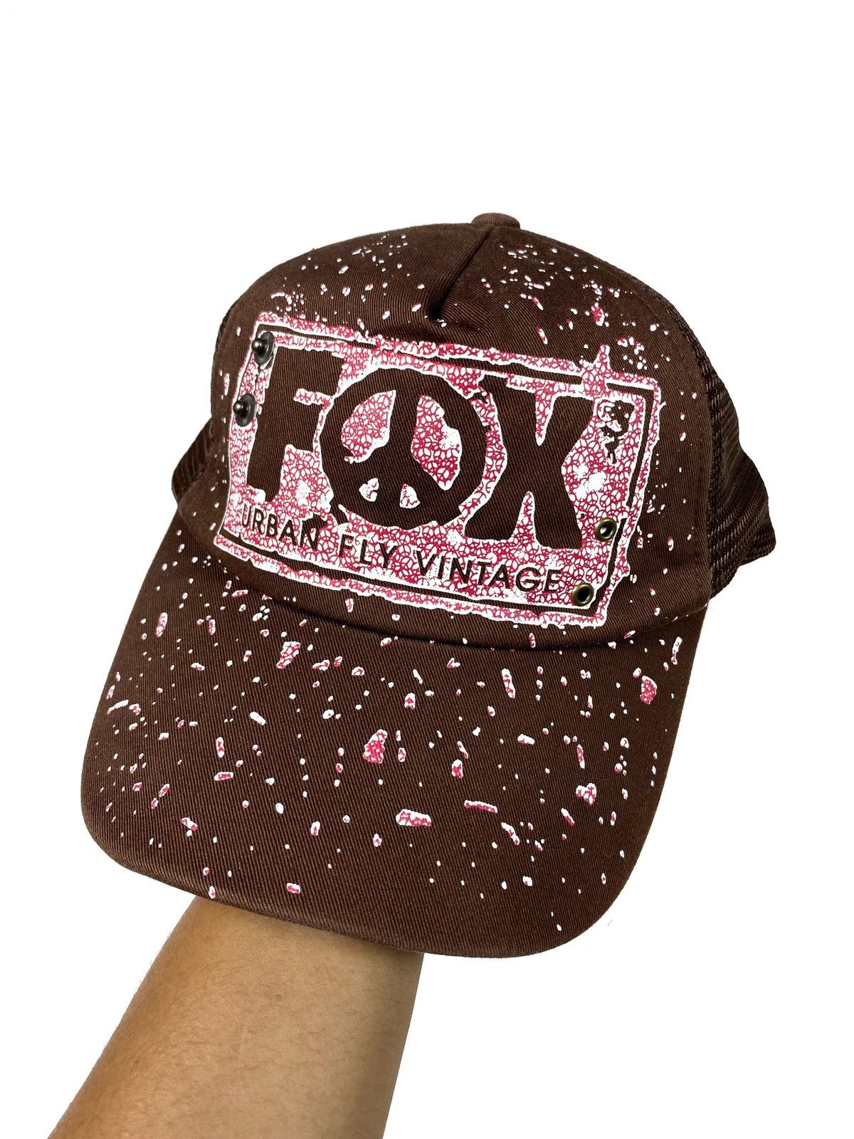 If Six Was Nine × Japanese Brand × Le Grande Bleu (L.G.B.) FOX Urban Fly Vintage Pattern Trucker Hat Size ONE SIZE - 1 Thumbnail