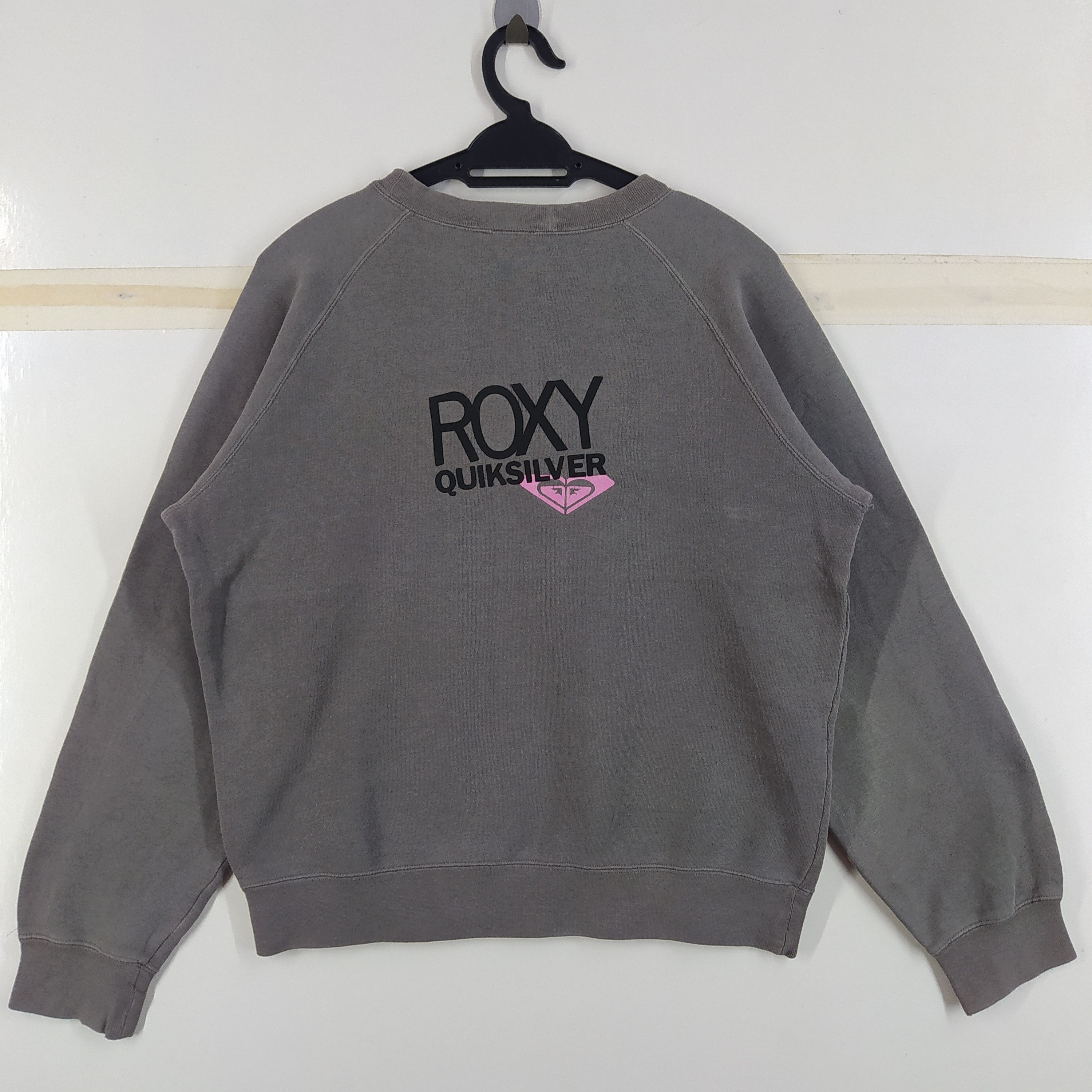 Designer × Quiksilver Roxy Quiksilver Backhit Print Jumper Crewneck Size US M / EU 48-50 / 2 - 1 Thumbnail