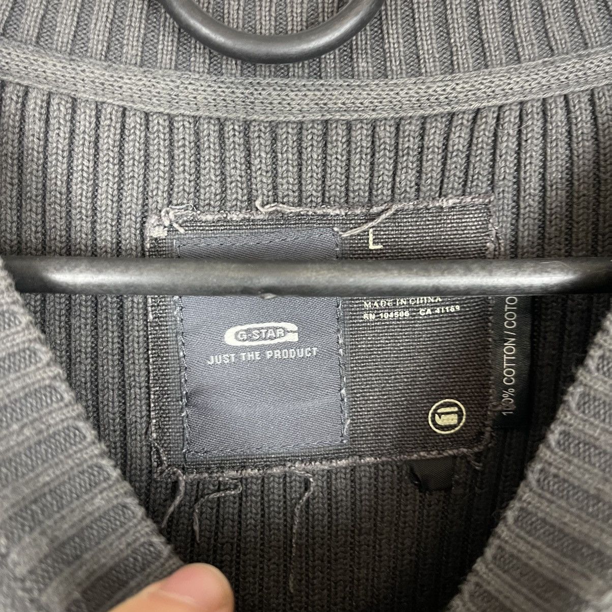 G-Star Vintage Gstar Raw Crewneck SweaterGrey Y2K USA Size US S / EU 44-46 / 1 - 4 Thumbnail
