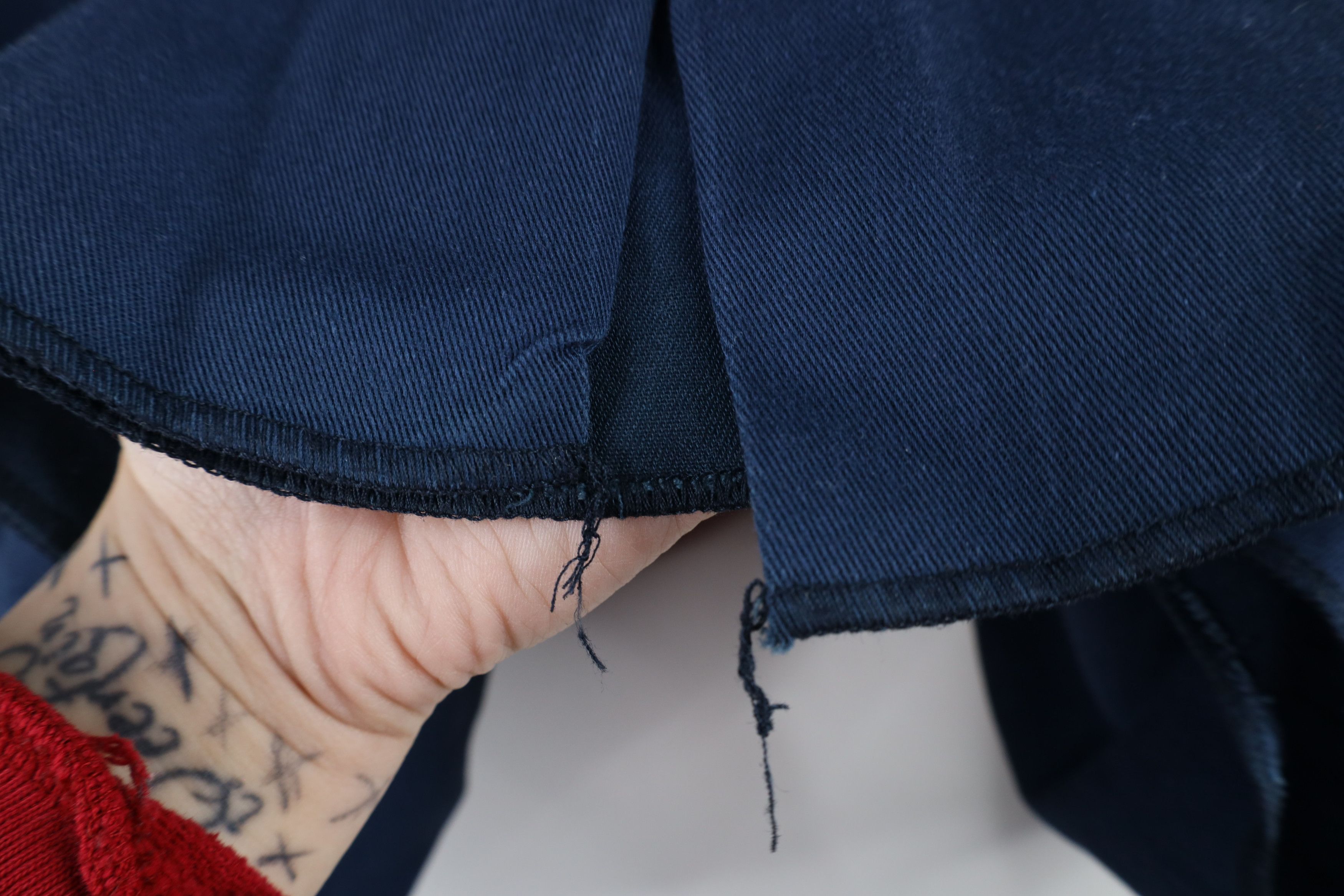 Dickies × Vintage Vintage 90s Dickies Workwear Mechanic Button Shirt Blue USA Size US M / EU 48-50 / 2 - 4 Thumbnail