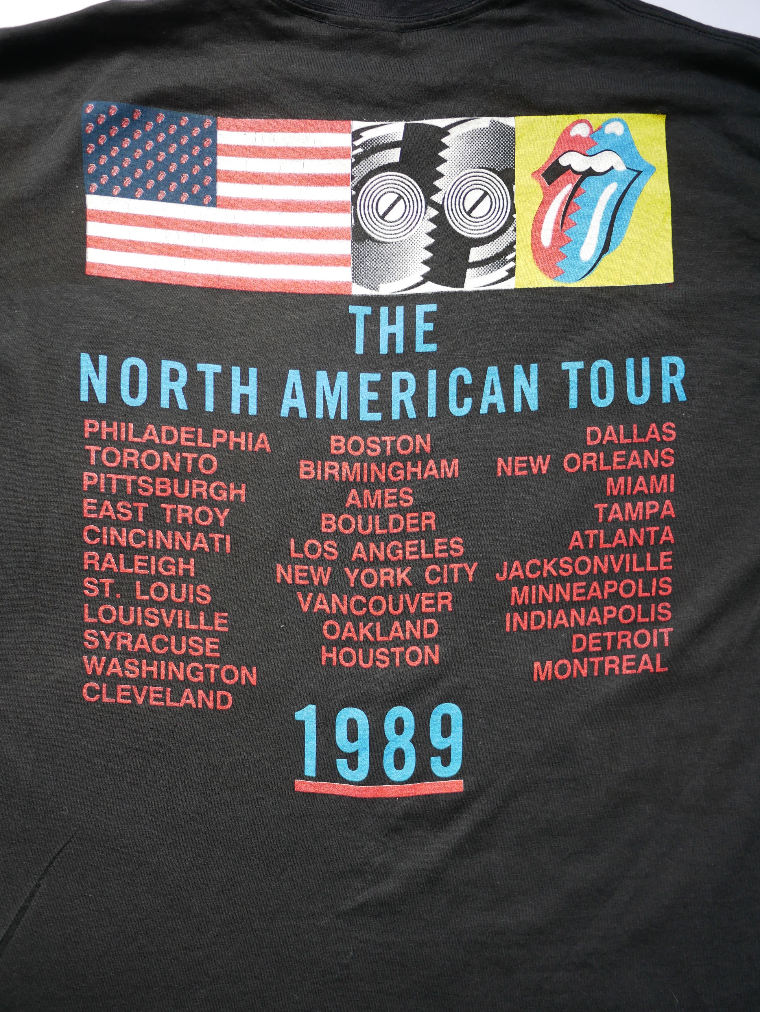 Brockum 1989 Rolling Stones Steel Wheels Tour Tee Brockum XL Size US XL / EU 56 / 4 - 6 Thumbnail
