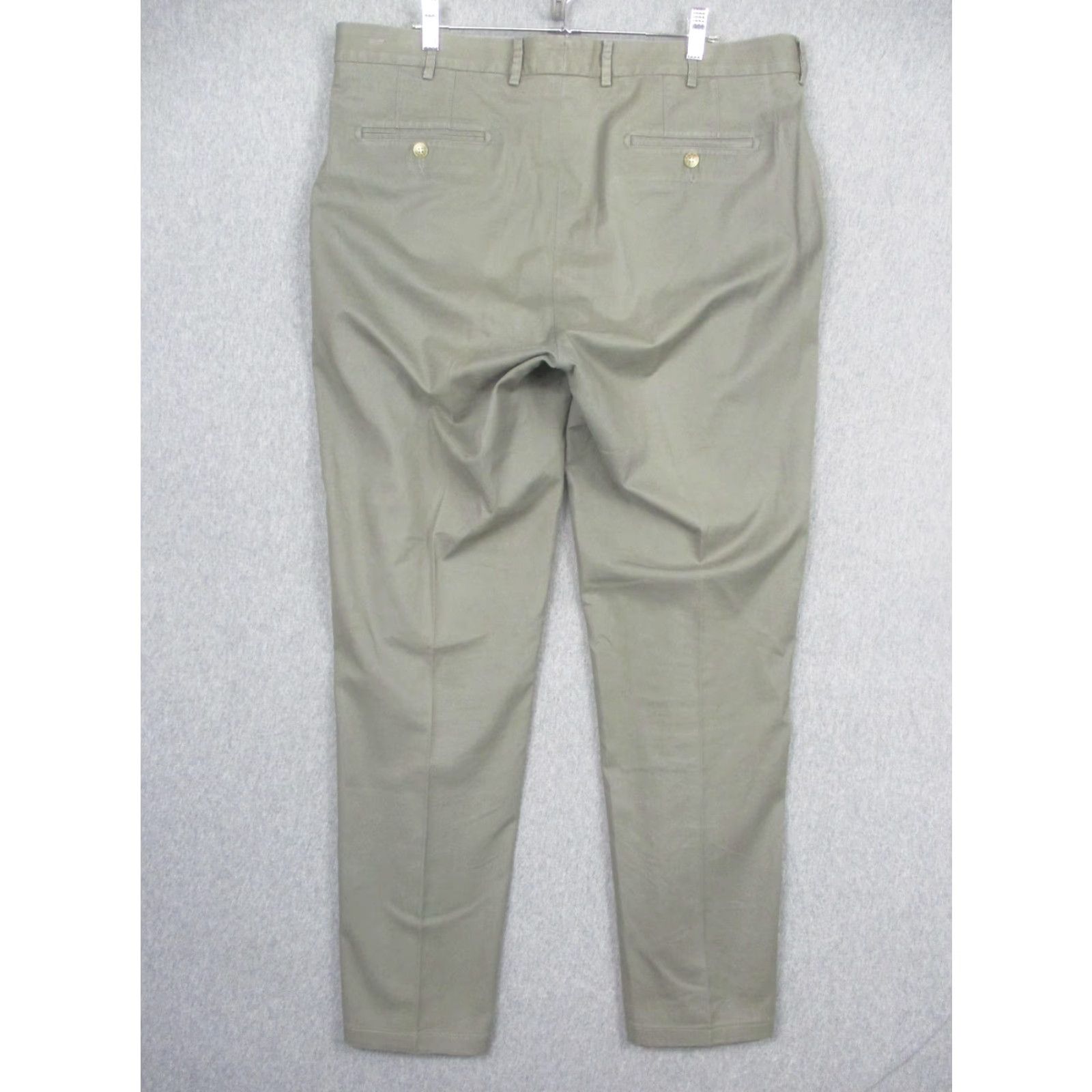 Peter Millar Peter Millar Pants Mens 38x32 Green Chino Twill Straight Leg Stretch Golf Casual Size US 38 / EU 54 - 4 Thumbnail