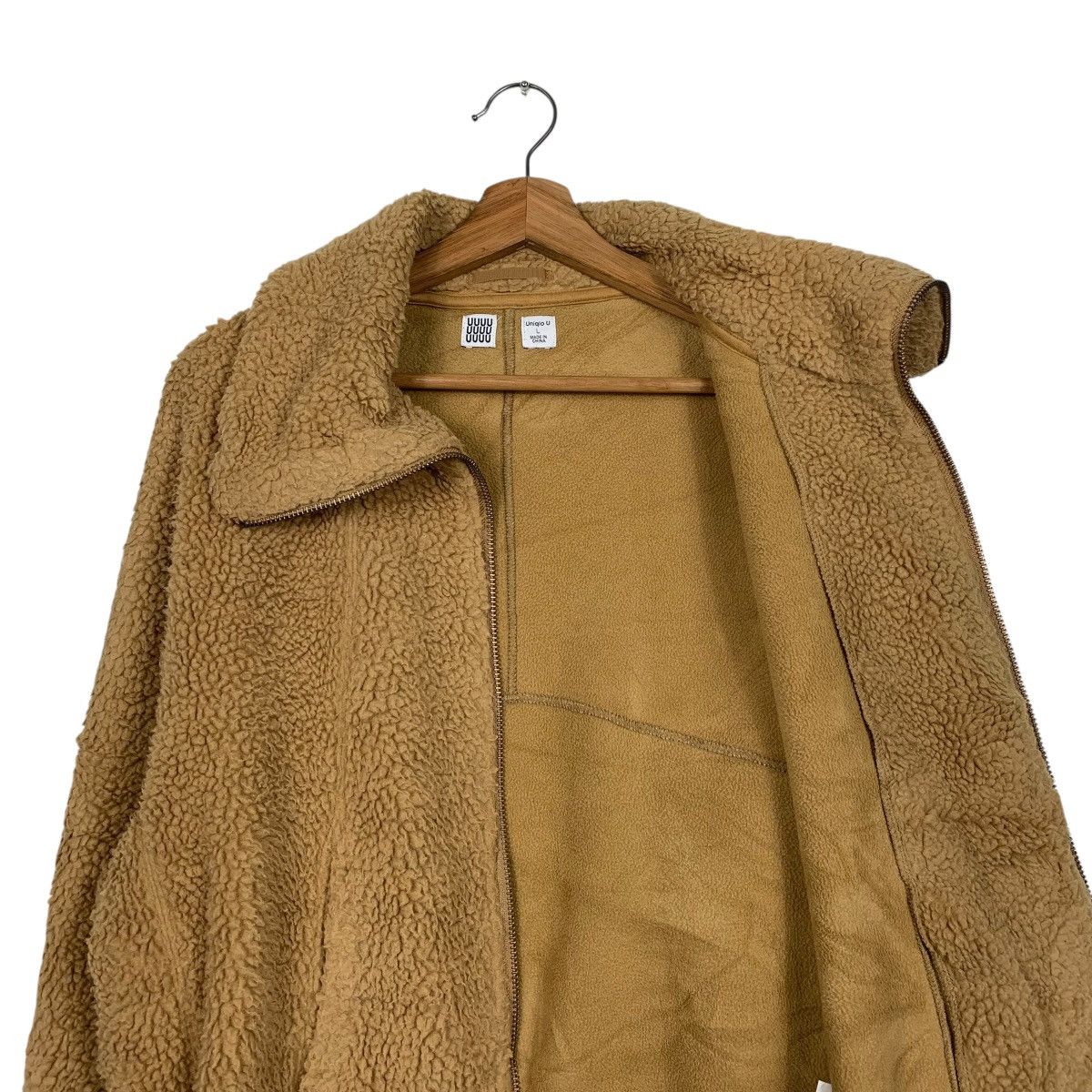 Christophe Lemaire Uniqlo U Lemaire Sherpa Brown Jacket Size US L / EU 52-54 / 3 - 10 Thumbnail
