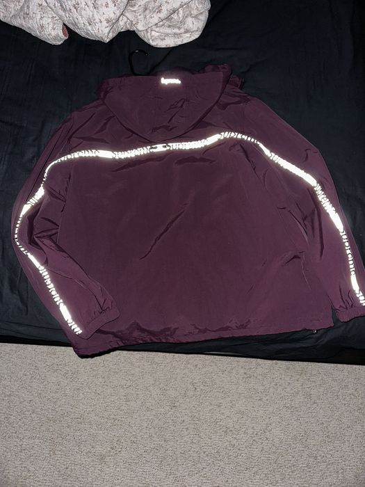 Supreme Supreme Reflective Zip Hooded Jacket | Grailed