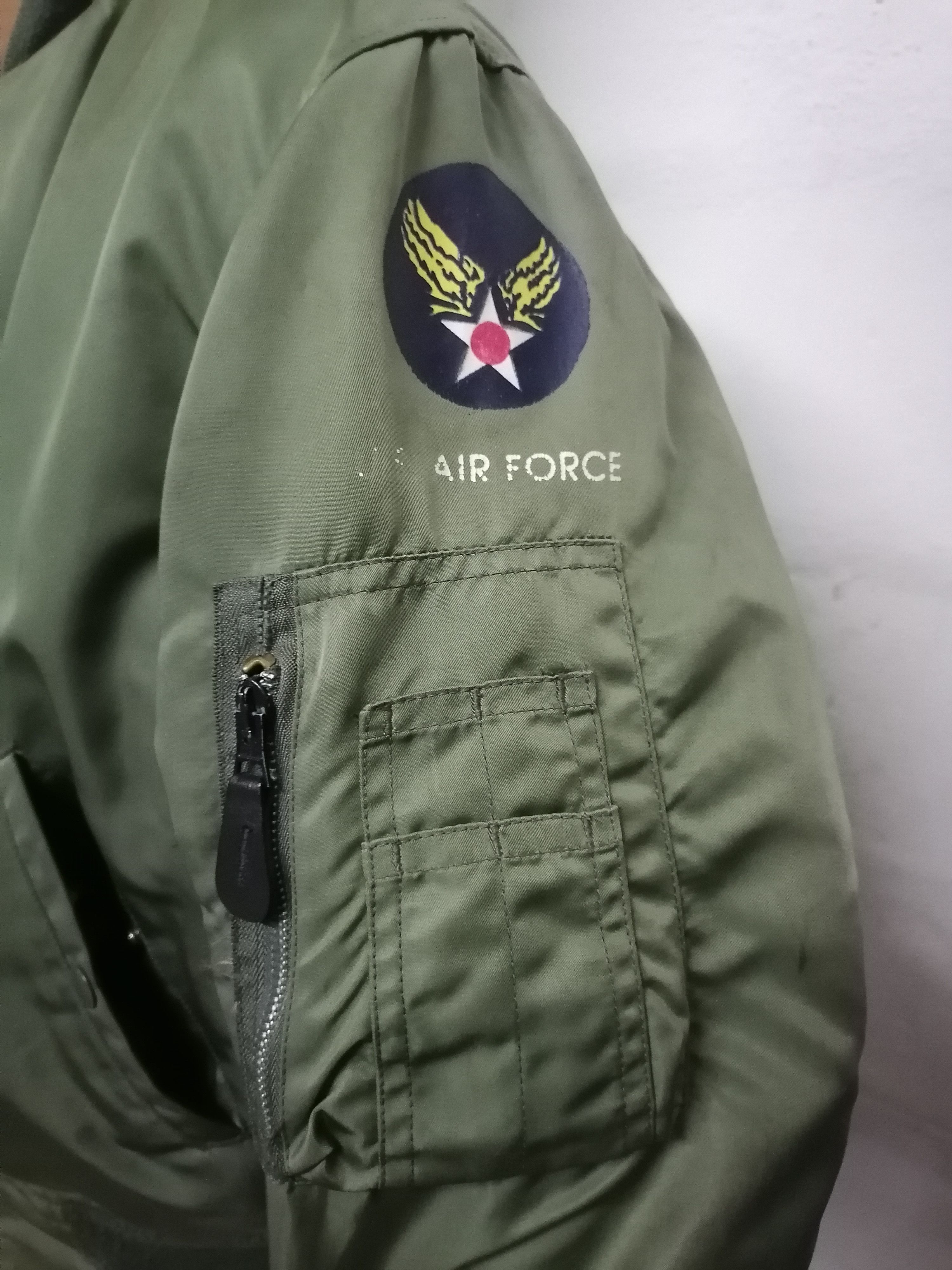 Buzz Rickson's Vintage Army Green Us Air Force MA-1 Bomber Jackets Size US M / EU 48-50 / 2 - 14 Thumbnail