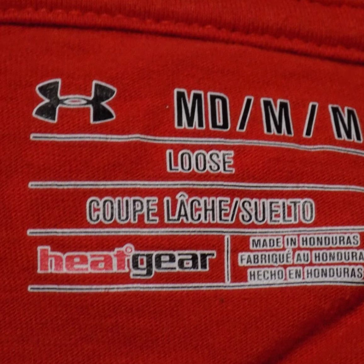 Under Armour Under Armour Hunting Solid T-Shirt Red Men's M Shirt Mens M Size US M / EU 48-50 / 2 - 4 Thumbnail
