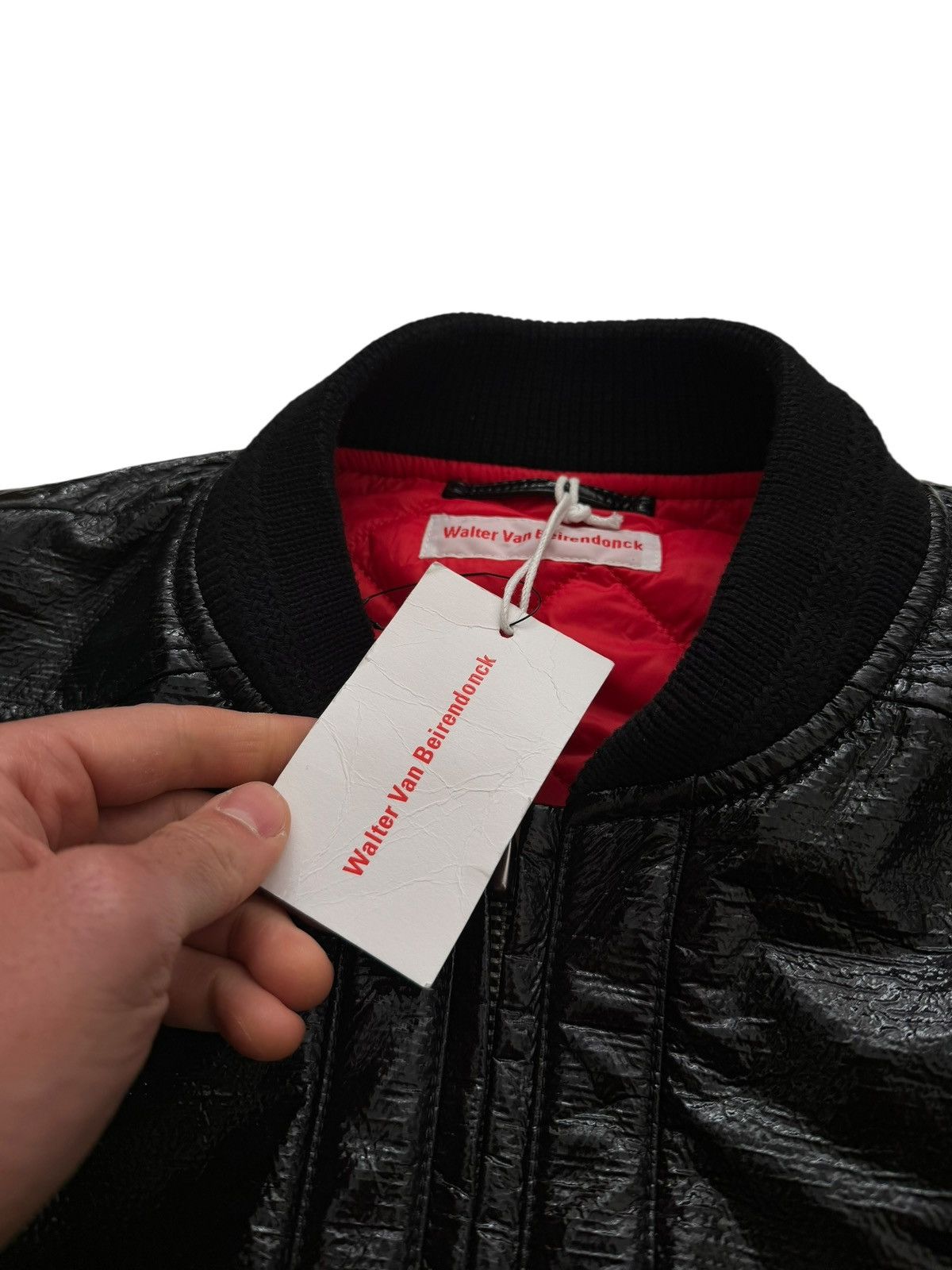 Walter Van Beirendonck Skeleton Rib Cut Out Bomber Jacket Size US M / EU 48-50 / 2 - 6 Thumbnail