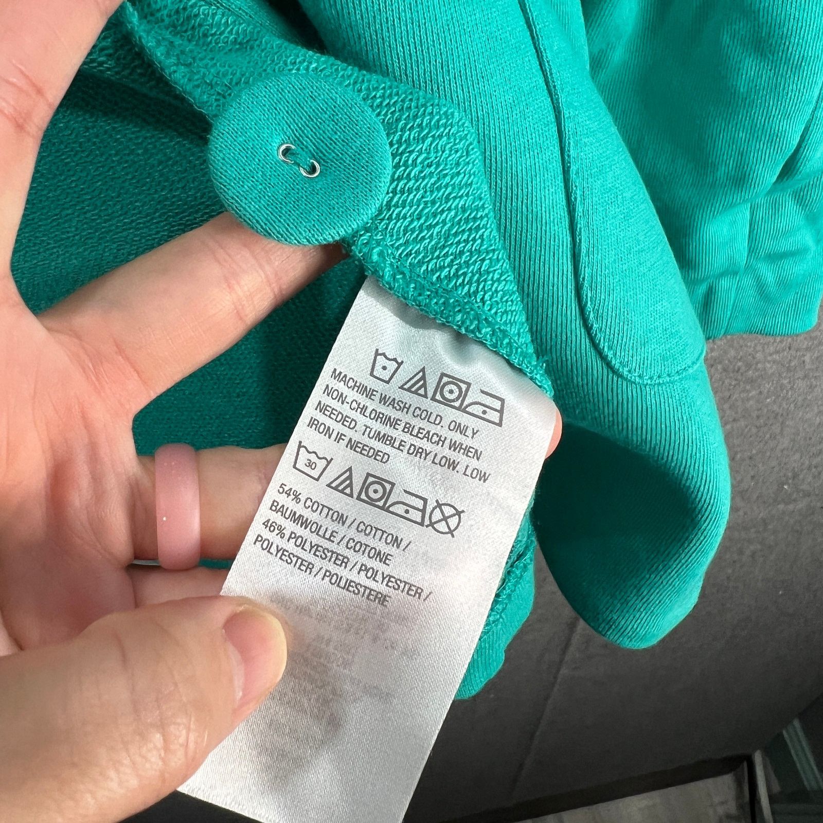 Other Susan Graver Weekend Regular Knit Blazer Green Turquoise Size XXL / US 16-18 / IT 52-54 - 11 Thumbnail