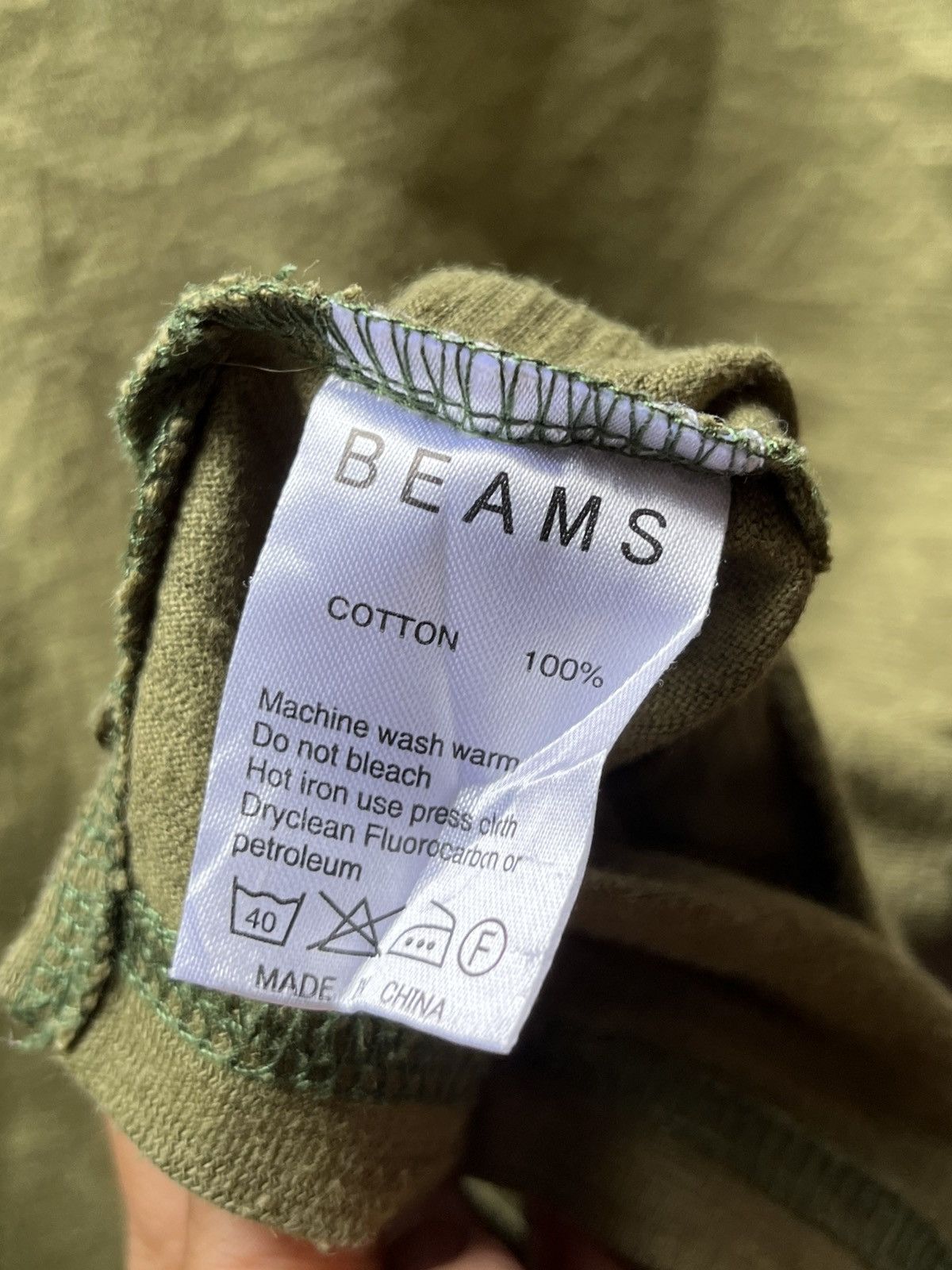 Beams Japan × Japanese Brand × Vintage Beams Japan Longsleve Bamboo fiber Shirt Size US XL / EU 56 / 4 - 4 Thumbnail