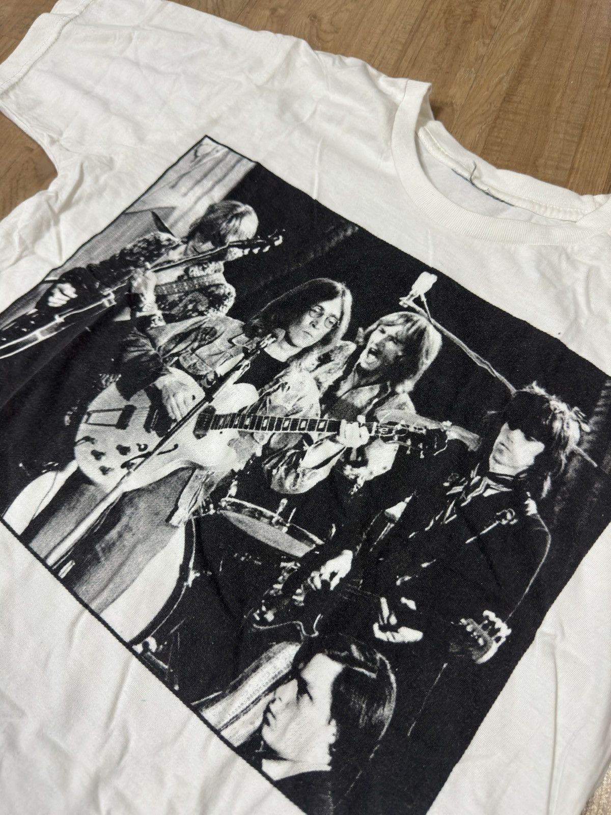 The Rolling Stones × Vintage ROCK LEGEND ASSEMBLE LENNON KEITH TSHIRT Size US M / EU 48-50 / 2 - 2 Thumbnail