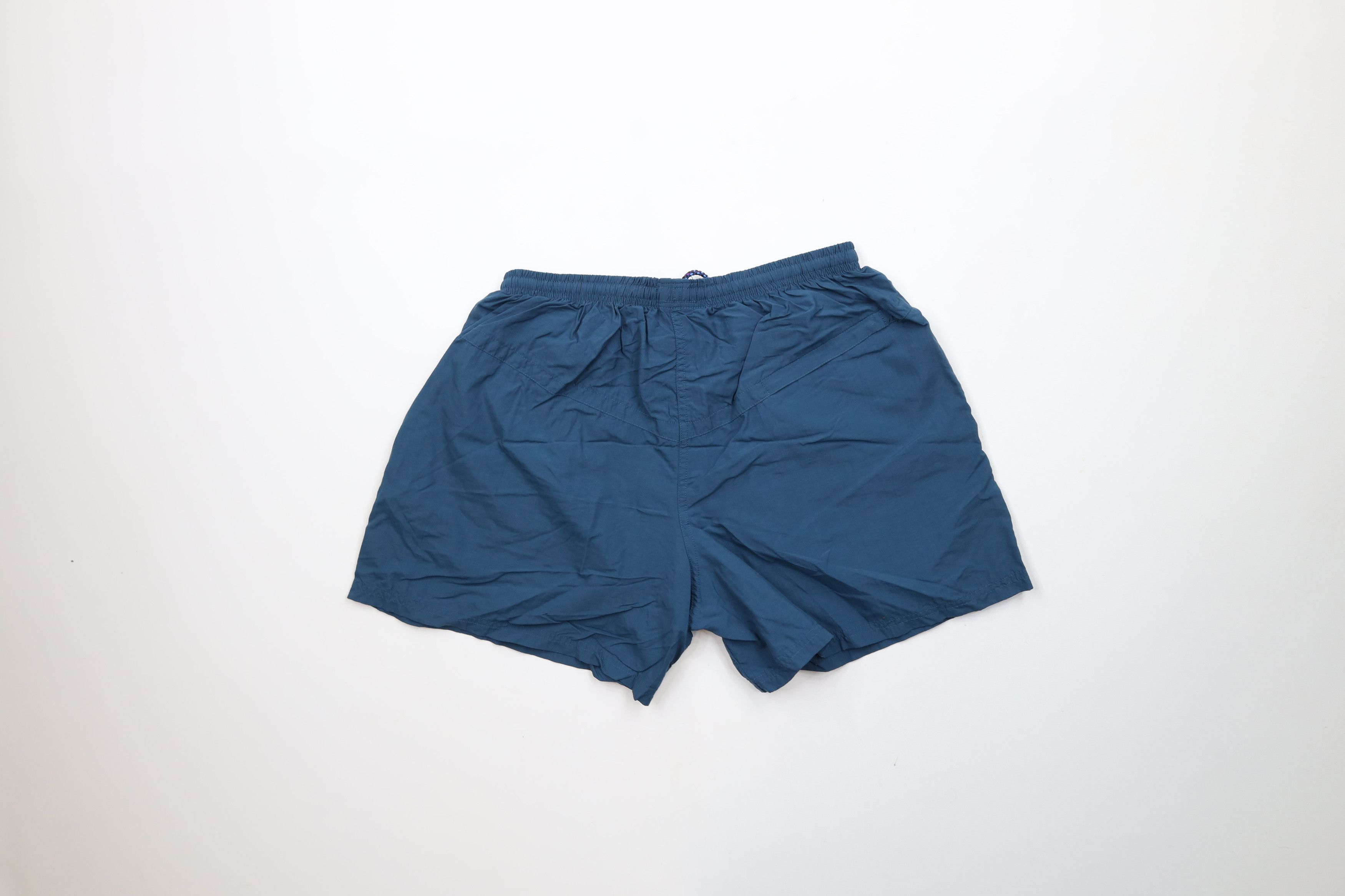Vintage Vintage 90s Streetwear Jogging Gym Shorts Baggies Blue Size 28" / US 6 / IT 42 - 9 Thumbnail