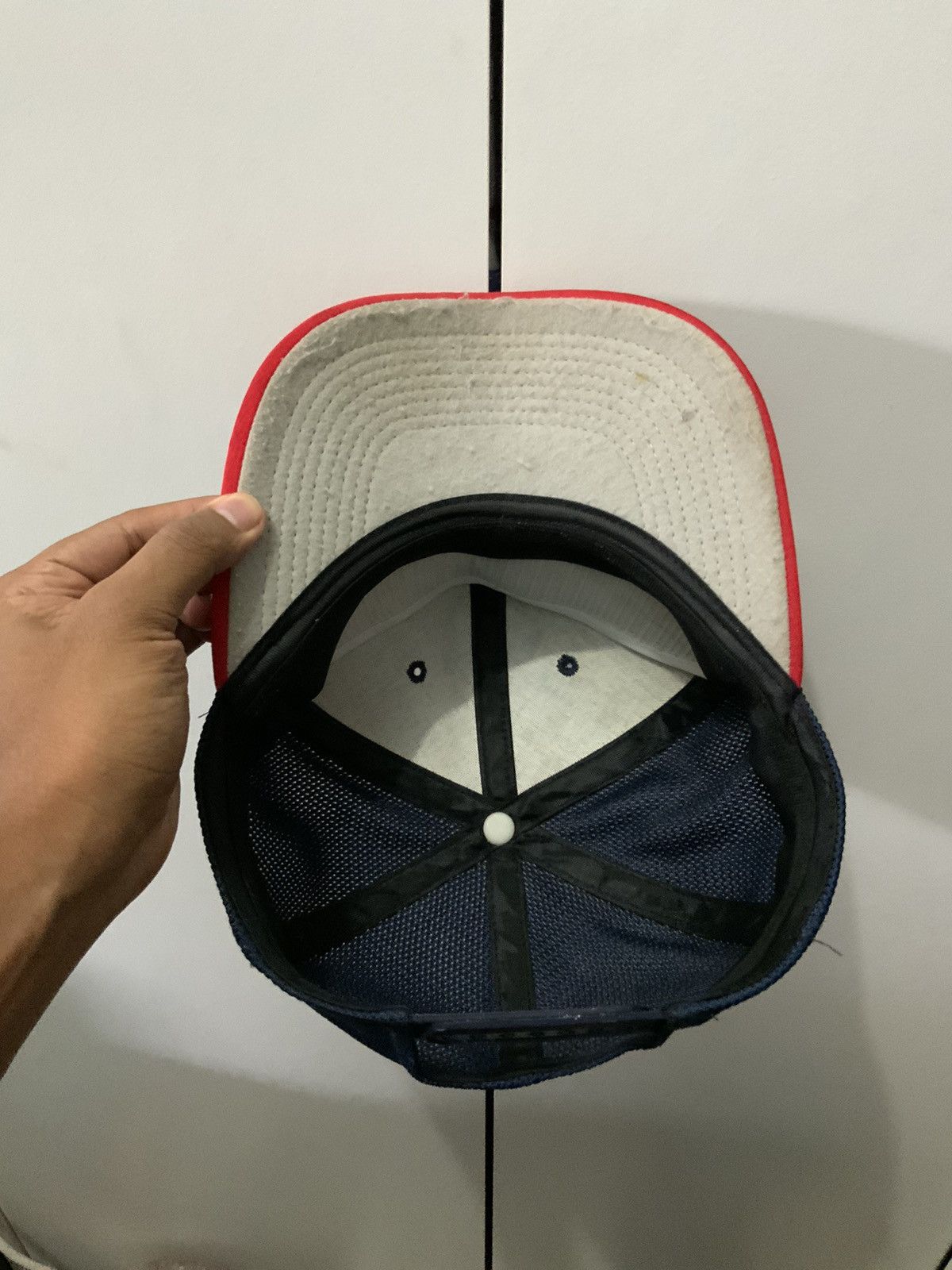 Japanese Brand Keikyu spellout indigo Japan Trucker Hat Size ONE SIZE - 7 Thumbnail