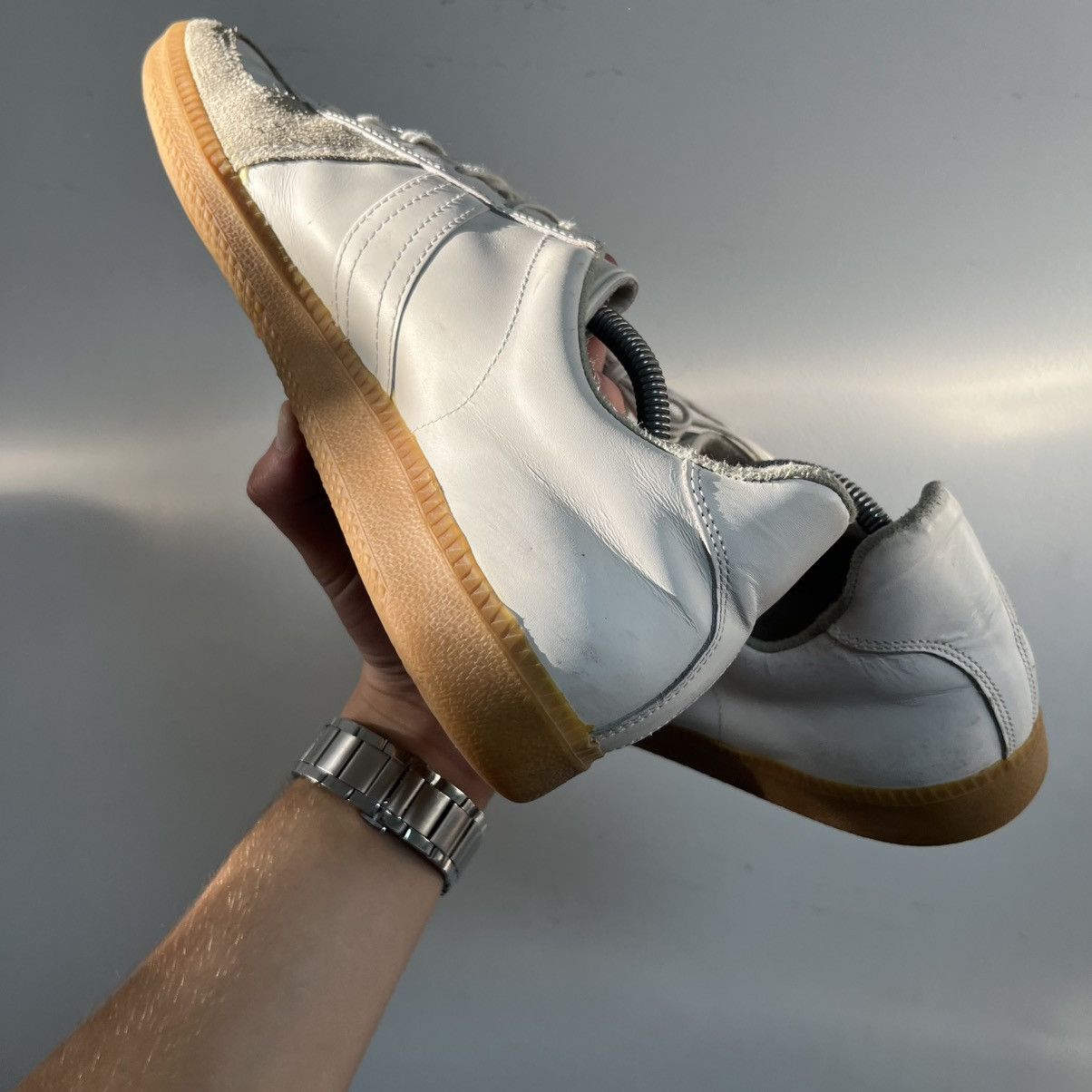 Vintage GAT Bw Sport 280 Maison Margiela Replica Style Leather Size US 11 / EU 44 - 7 Thumbnail