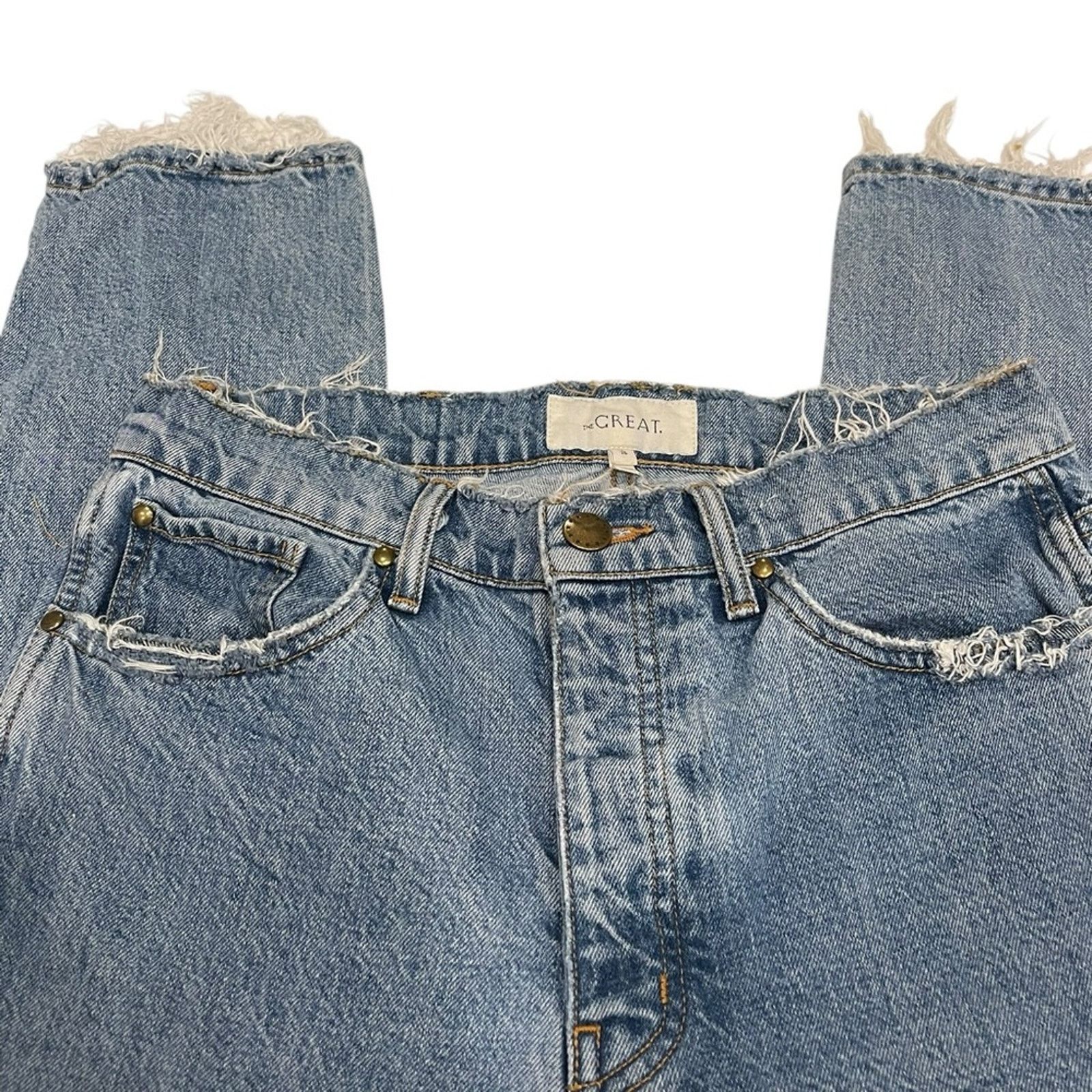 THE GREAT The Great. The Fellow Woman’s Jeans Size:26 Size 26" / US 2 / IT 38 - 2 Thumbnail