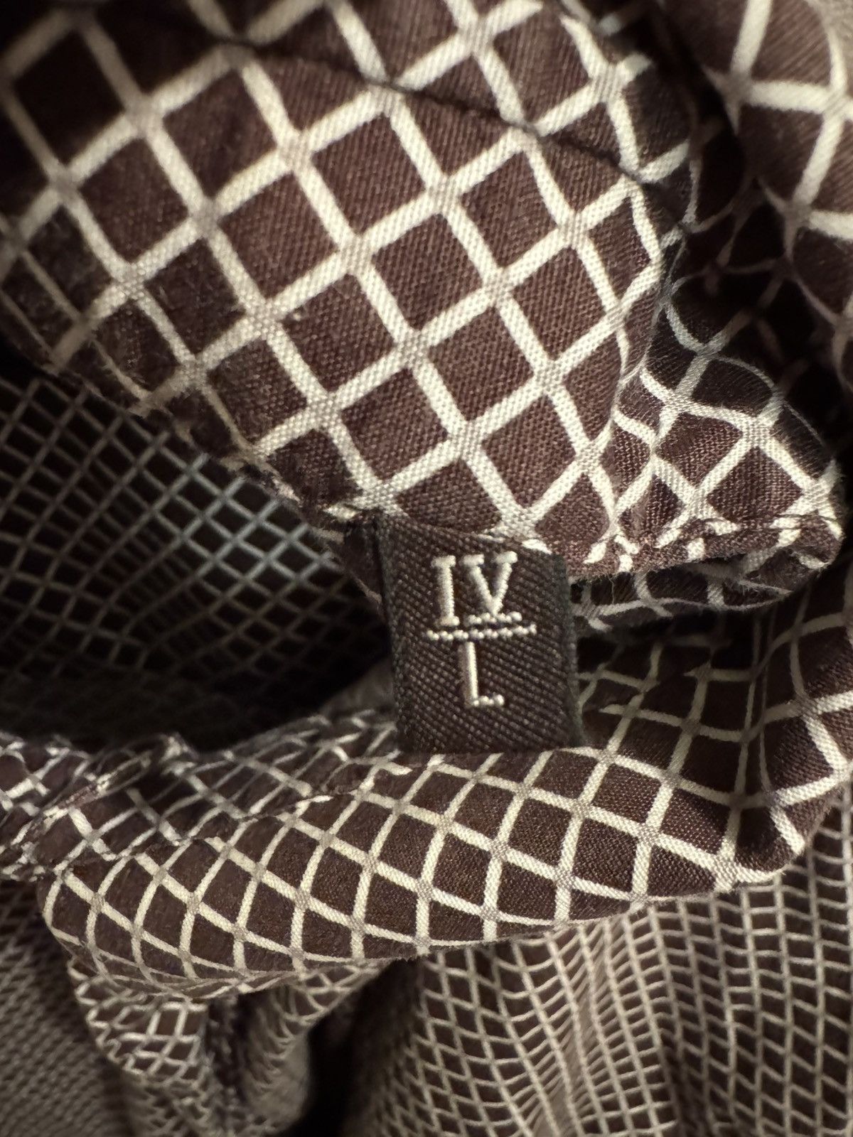 Z Zegna Z Zegna Geometric Dress Shirt Size IV/L Size US L / EU 52-54 / 3 - 4 Thumbnail