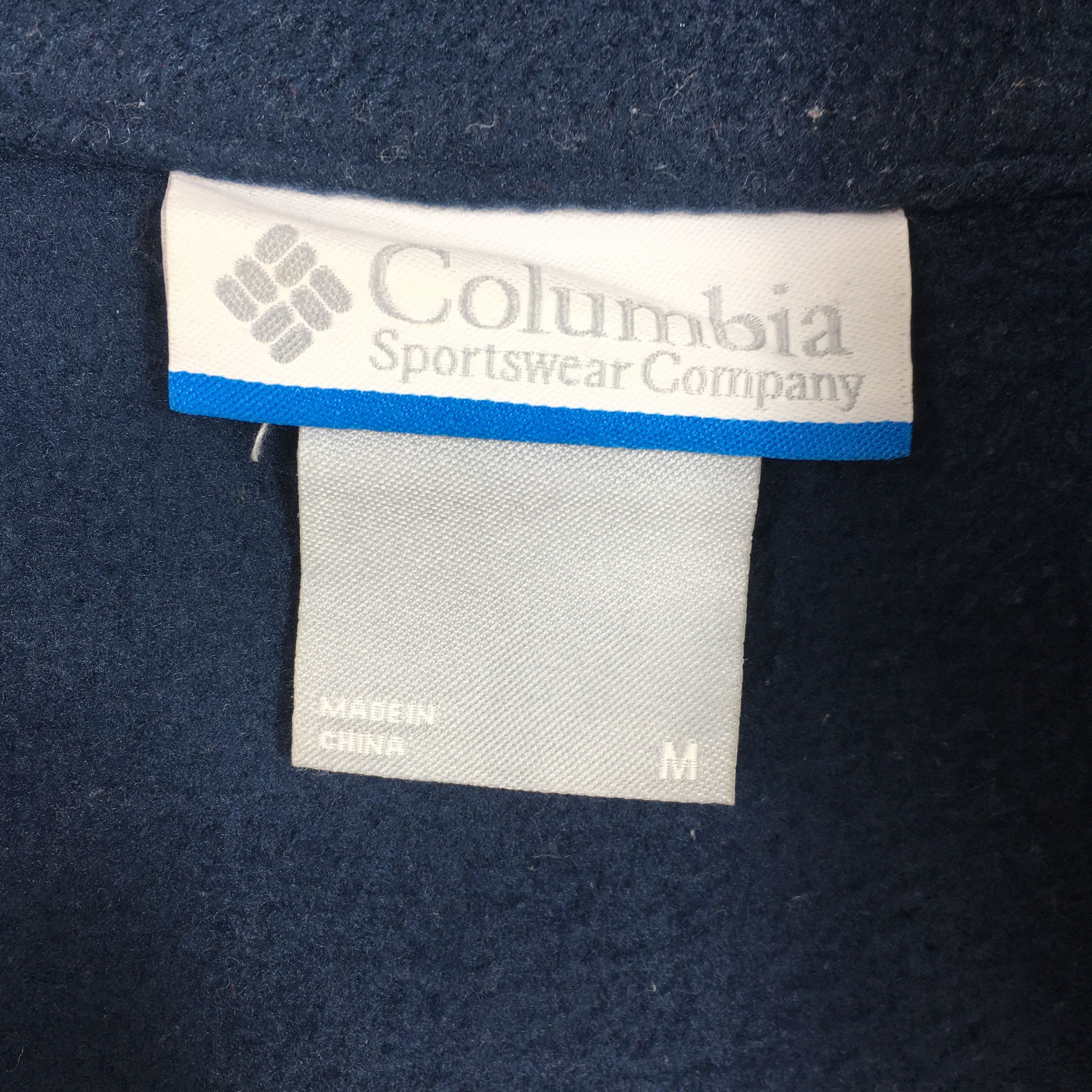 Columbia × Vintage Vintage Columbia Sportswear Blue Fleece Sweatshirt Medium Size US M / EU 48-50 / 2 - 5 Thumbnail