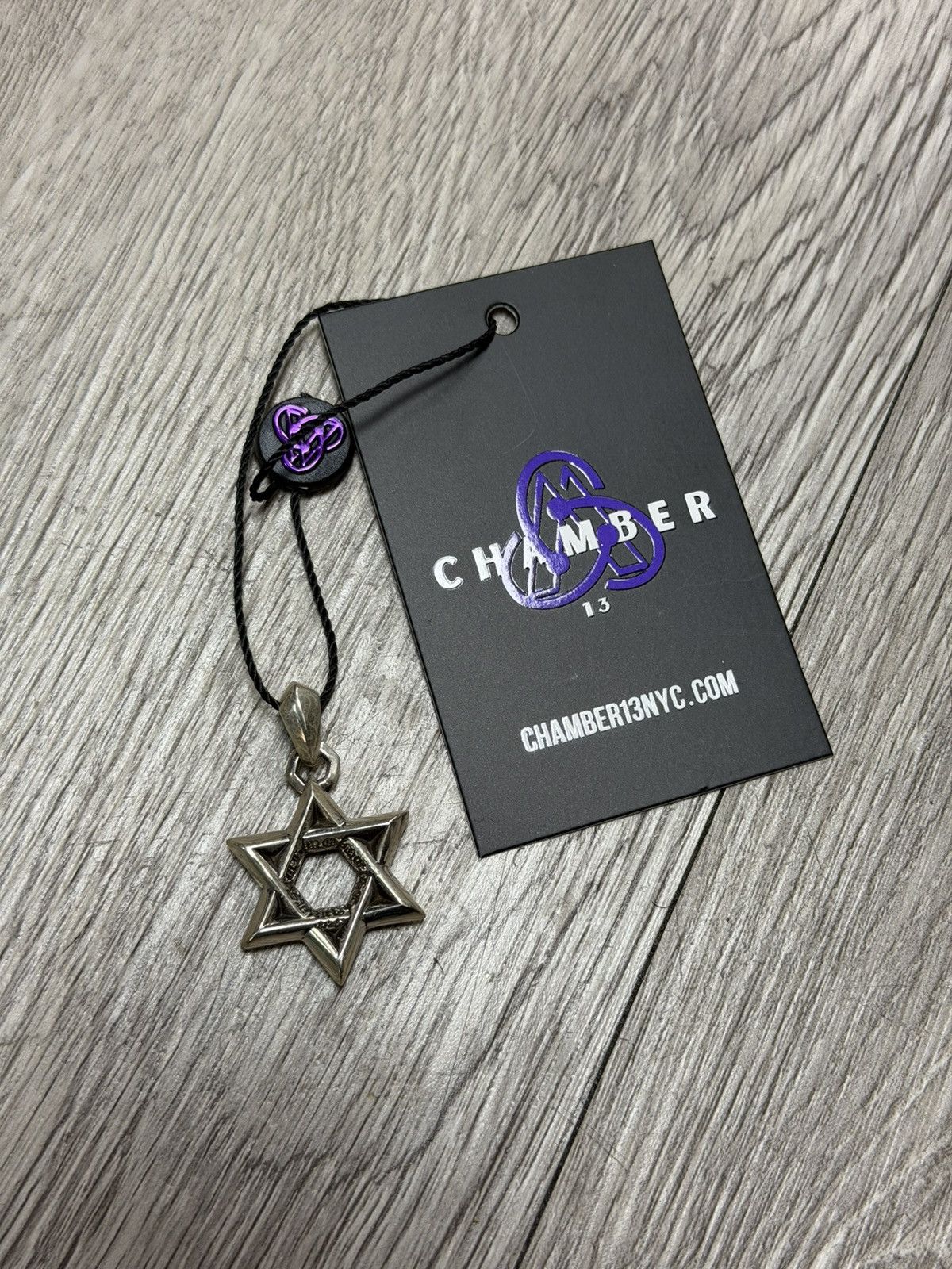 Chrome Hearts Chrome Hearts Star of David Pendant Silver Size ONE SIZE - 1 Thumbnail