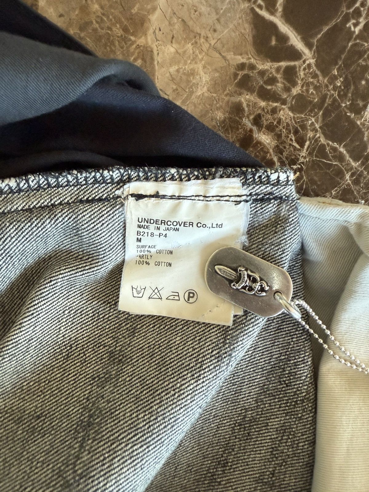 Undercover Undercover AW04 ”Arts & Crafts” Utility Hybrid Denim Size US 31 - 4 Thumbnail