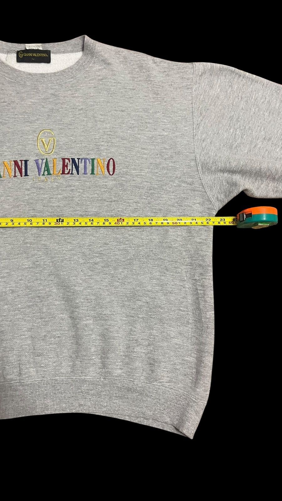 Vintage Vintage Gianni Valentino Embroider Multicolour Sweater Size US L / EU 52-54 / 3 - 7 Thumbnail