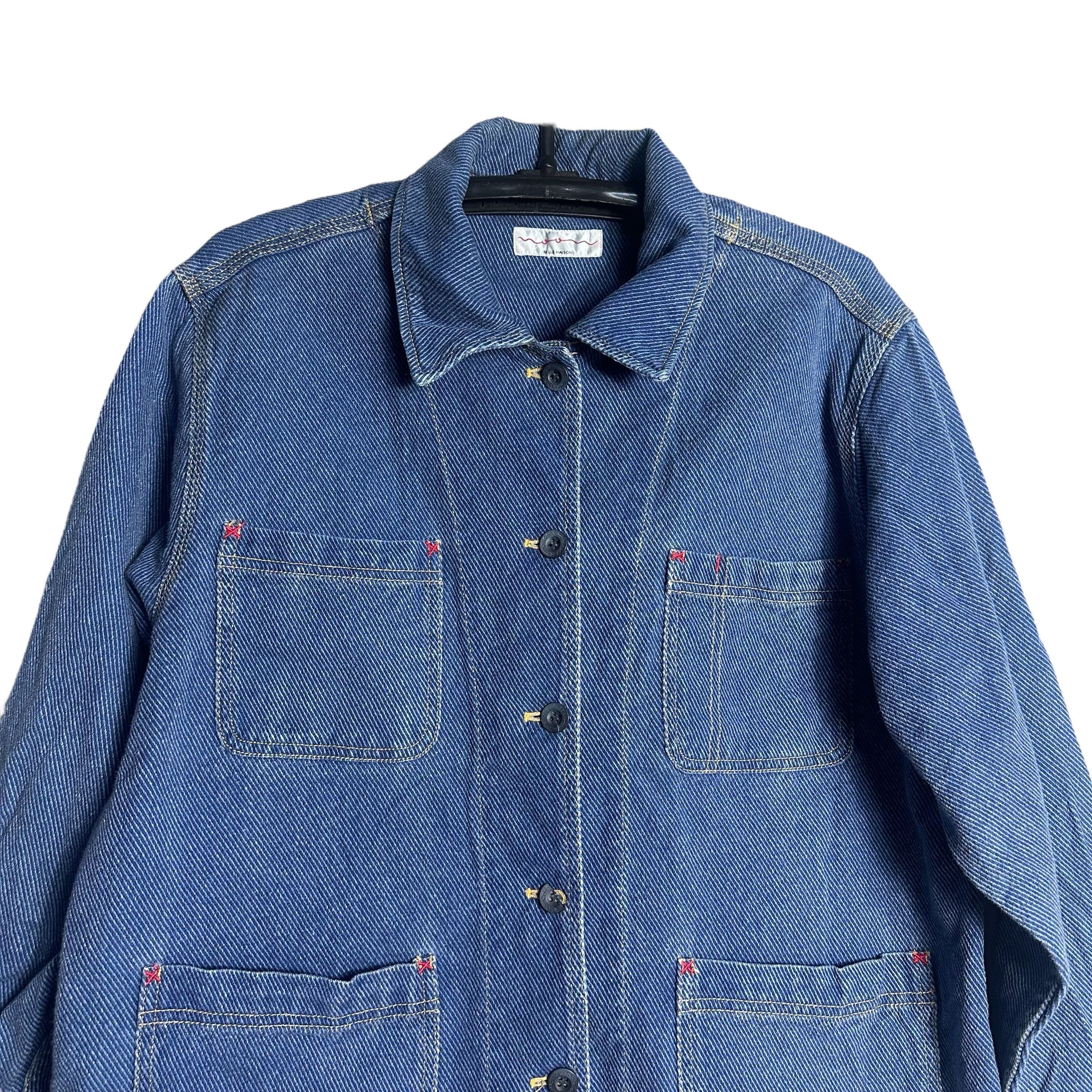 Japanese Brand × Vintage 🔥RARE🔥Vintage Moon Belle Maison Denim Jacket 4 Pocket Size US L / EU 52-54 / 3 - 2 Thumbnail